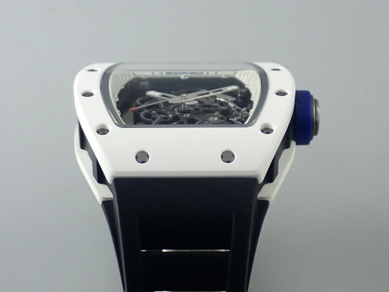 リシャールミル バッバワトソン ジャパン ブルー Ref.RM055 スケルトン文字盤 美品 RC9W15R9 - Image 6