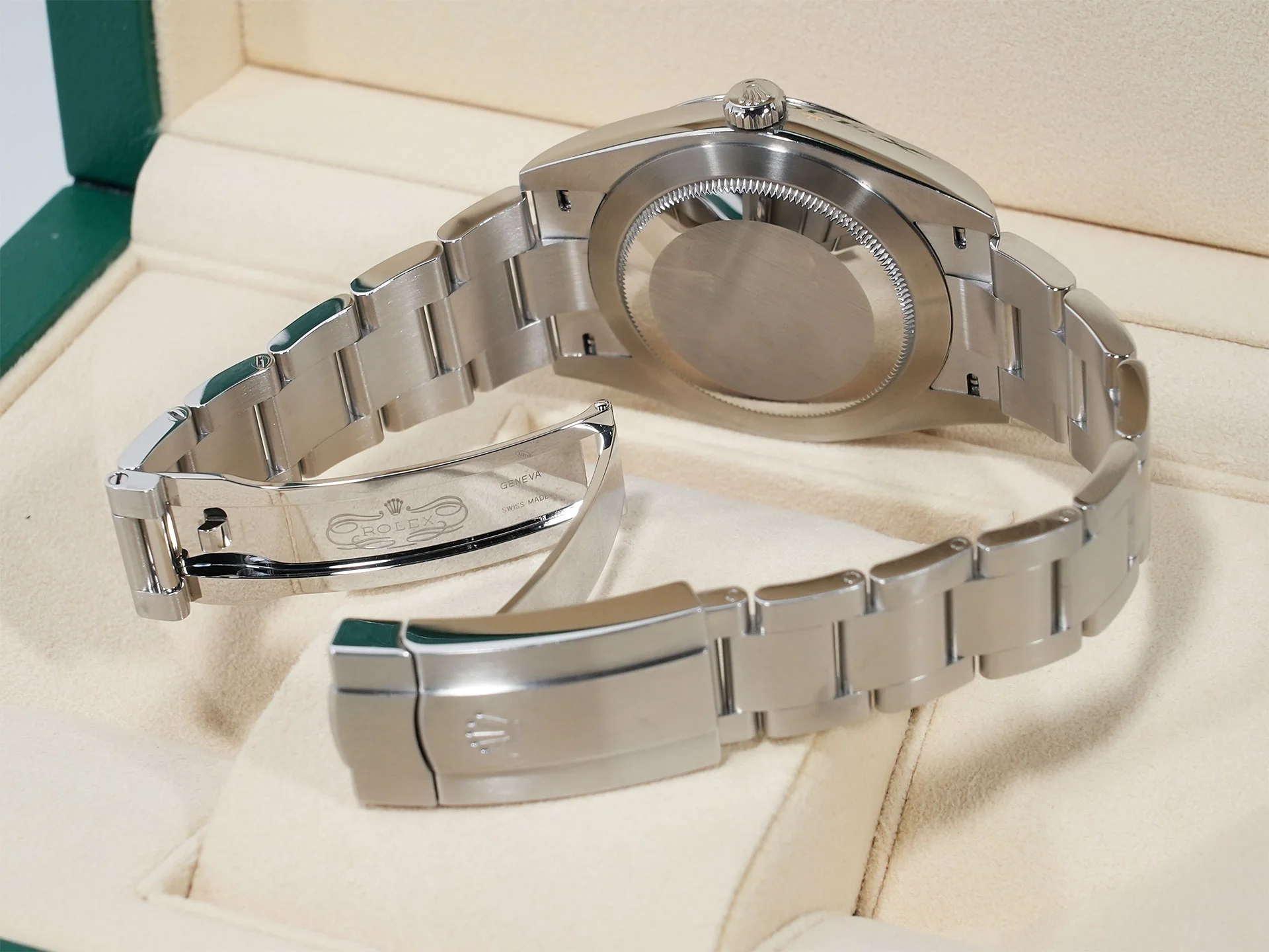 ロレックス オイスターパーペチュアル41 Ref.124300 ステンレススチール コーラルレッド文字盤 中古 rcbtv744 - Image 8