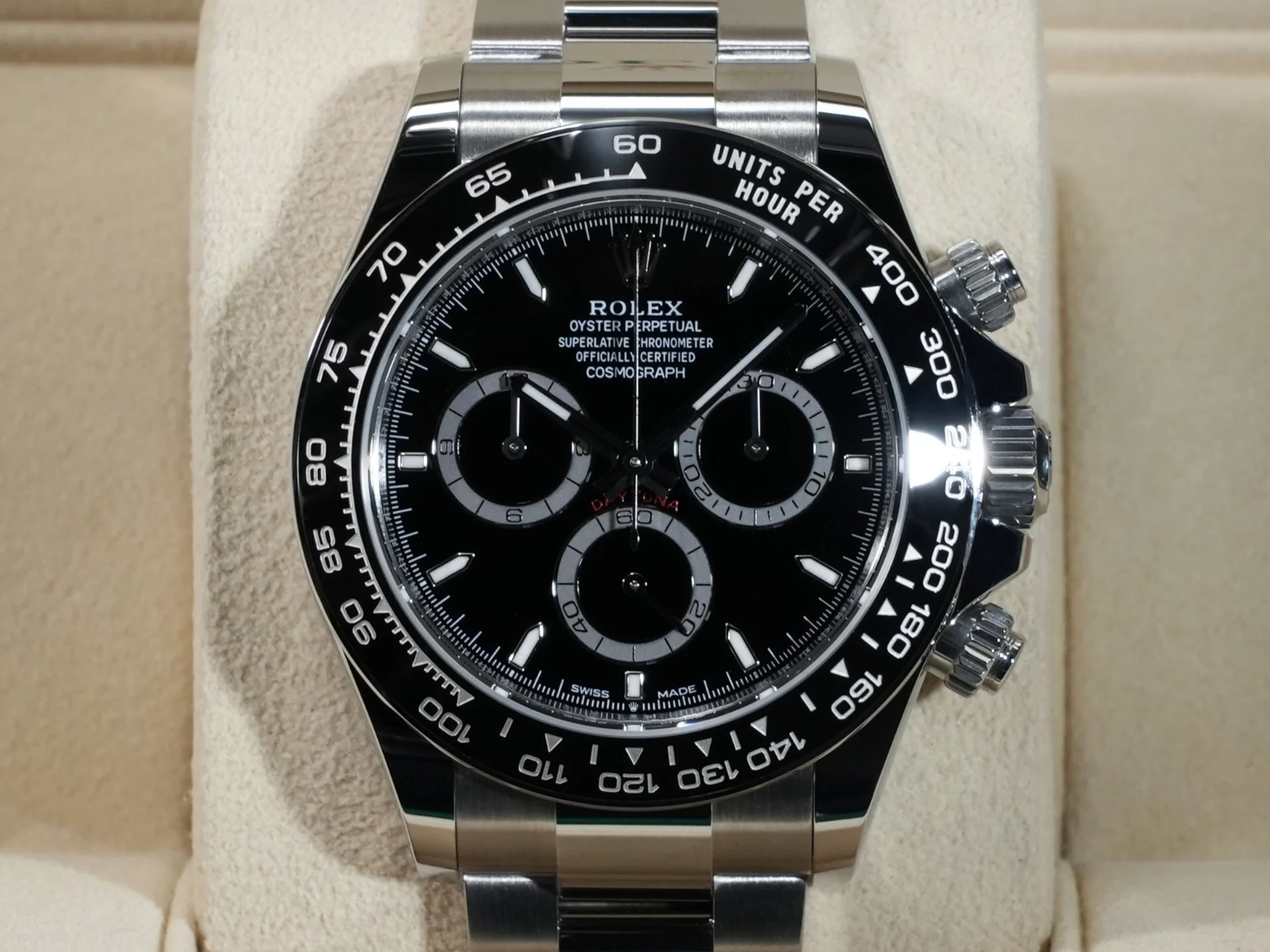 ロレックス デイトナ Ref.126500LN ステンレススチール ブラック文字盤 - Image 2