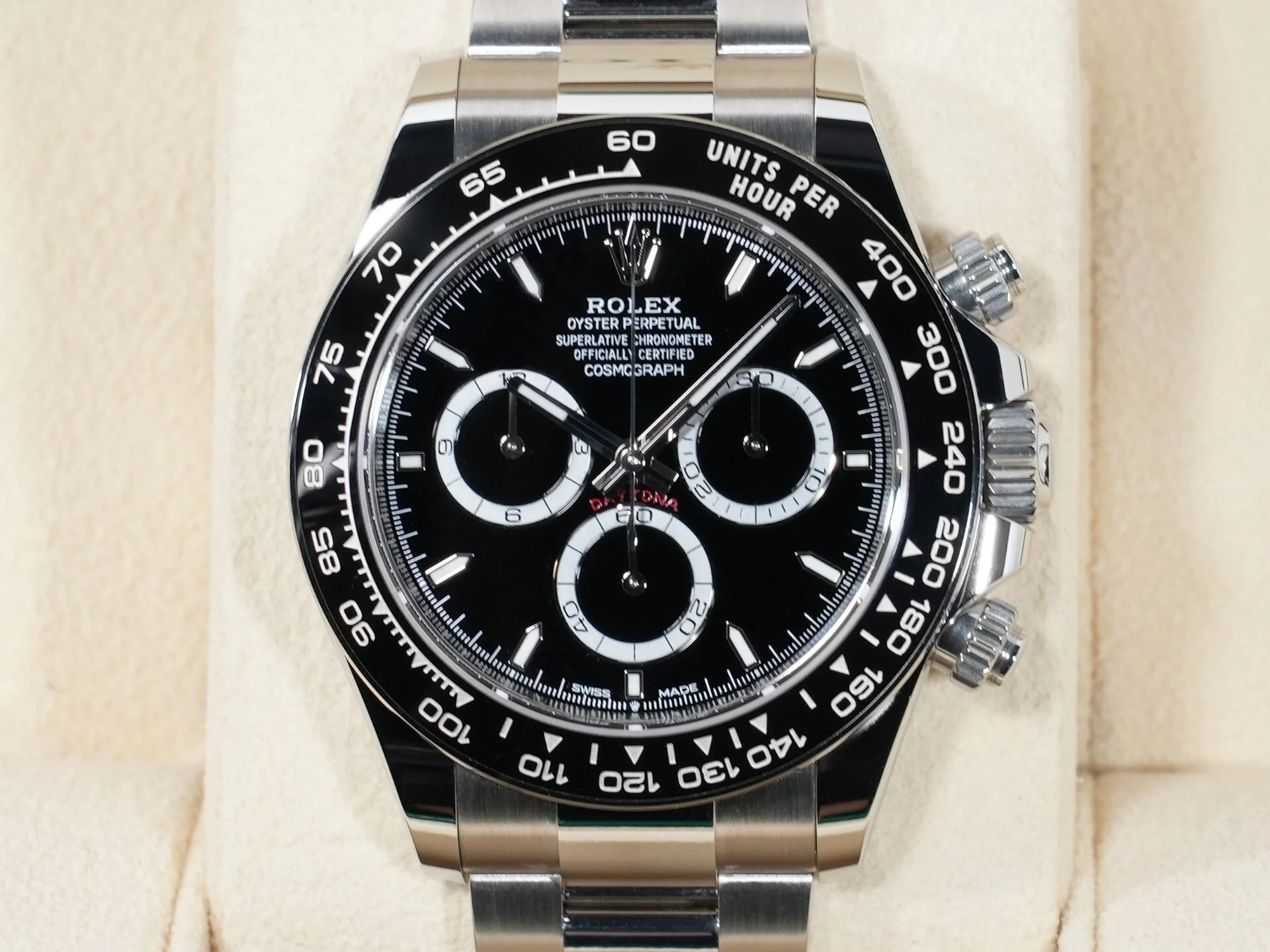 ロレックス デイトナ Ref.126500LN ステンレススチール ブラック文字盤 - Image 2