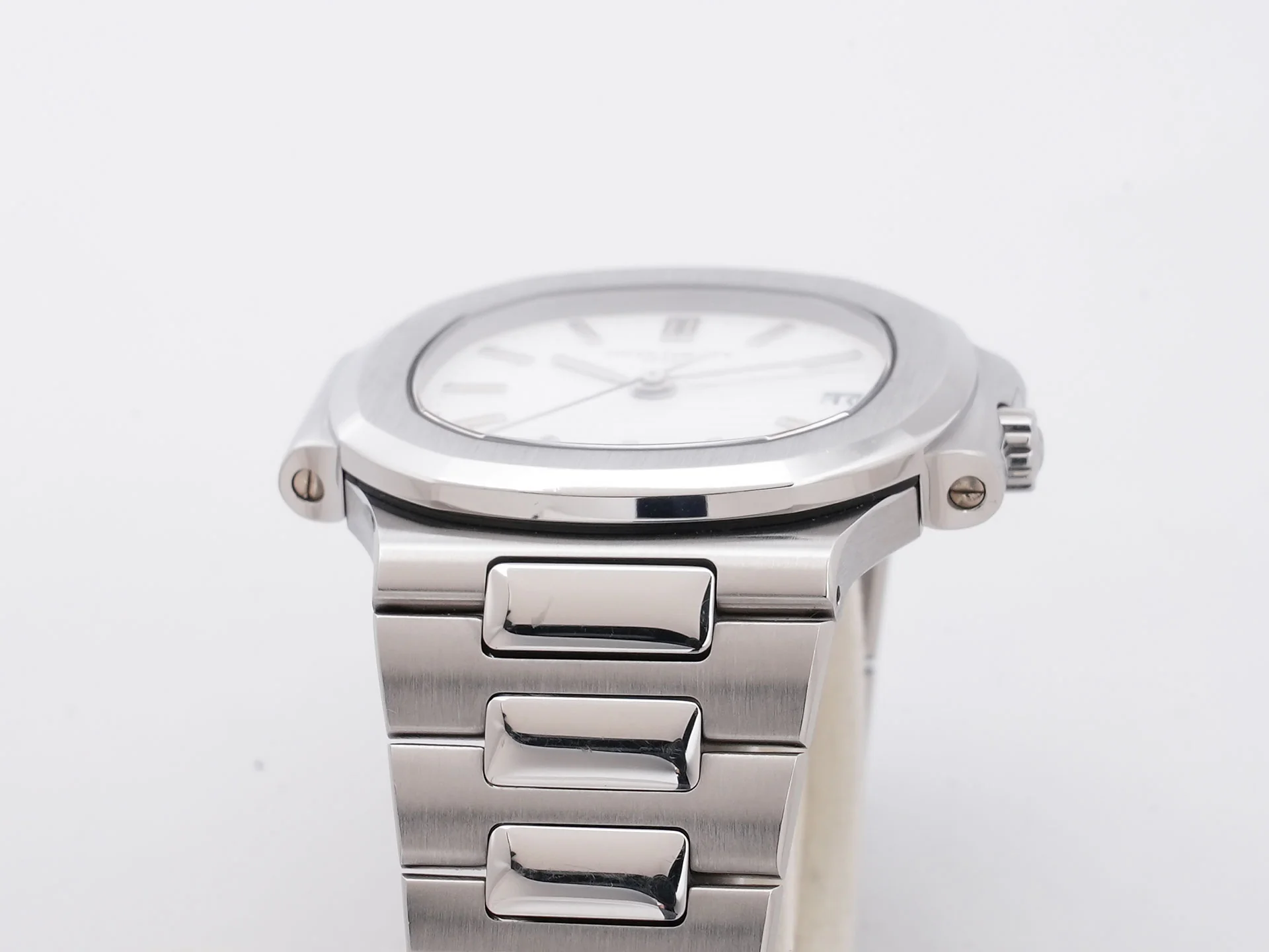 パテックフィリップ ノーチラス Ref.3800/1A-011 ステンレススチール ホワイト文字盤 - Image 6