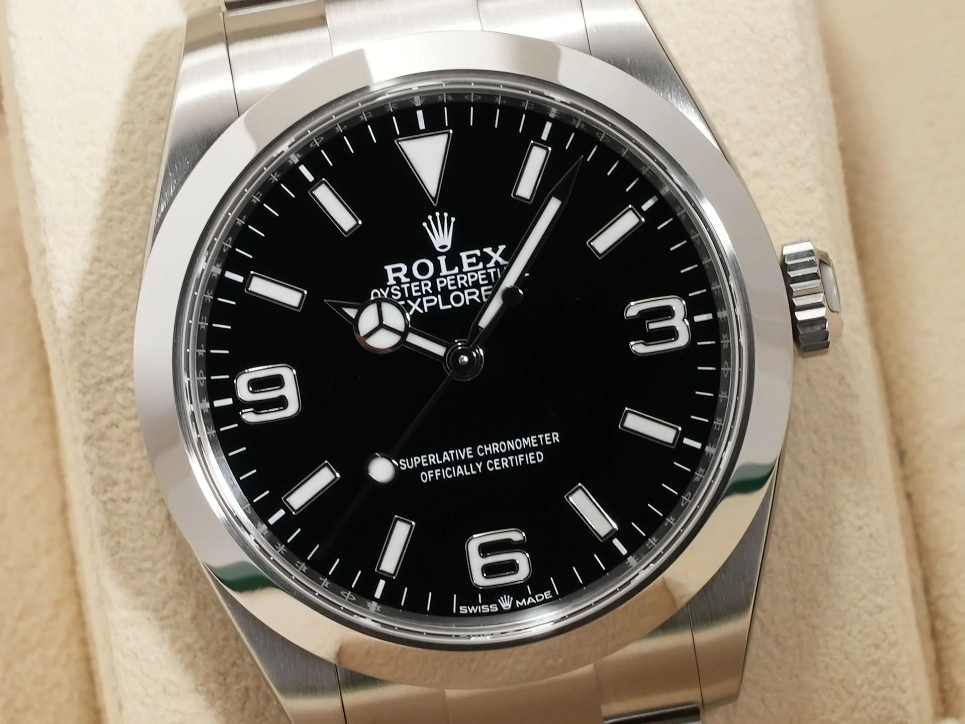 ロレックス エクスプローラー40 Ref.224270 ステンレススチール ブラック文字盤 - Image 3