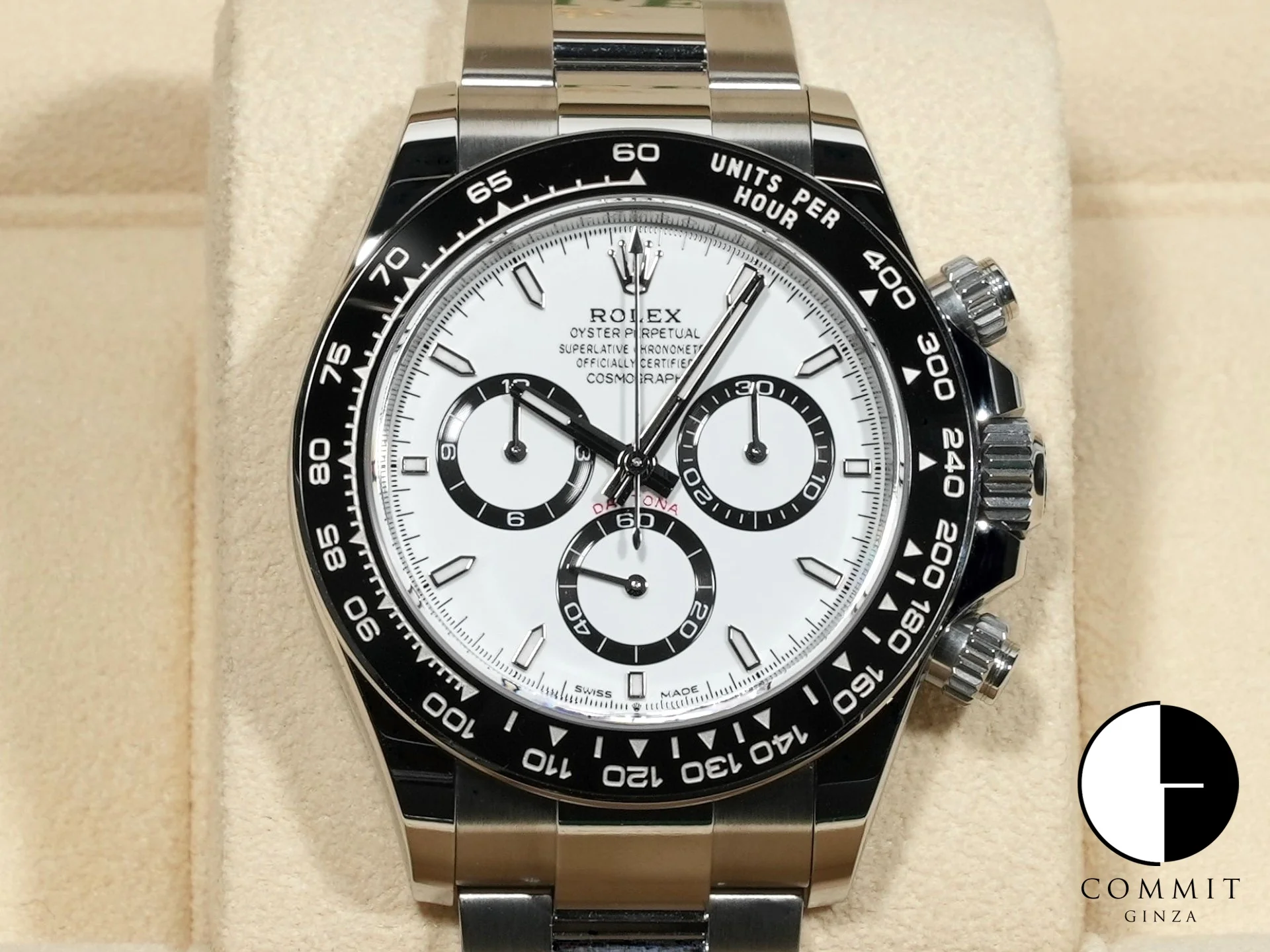 ロレックス デイトナ Ref.126500LN ステンレススチール ホワイト文字盤