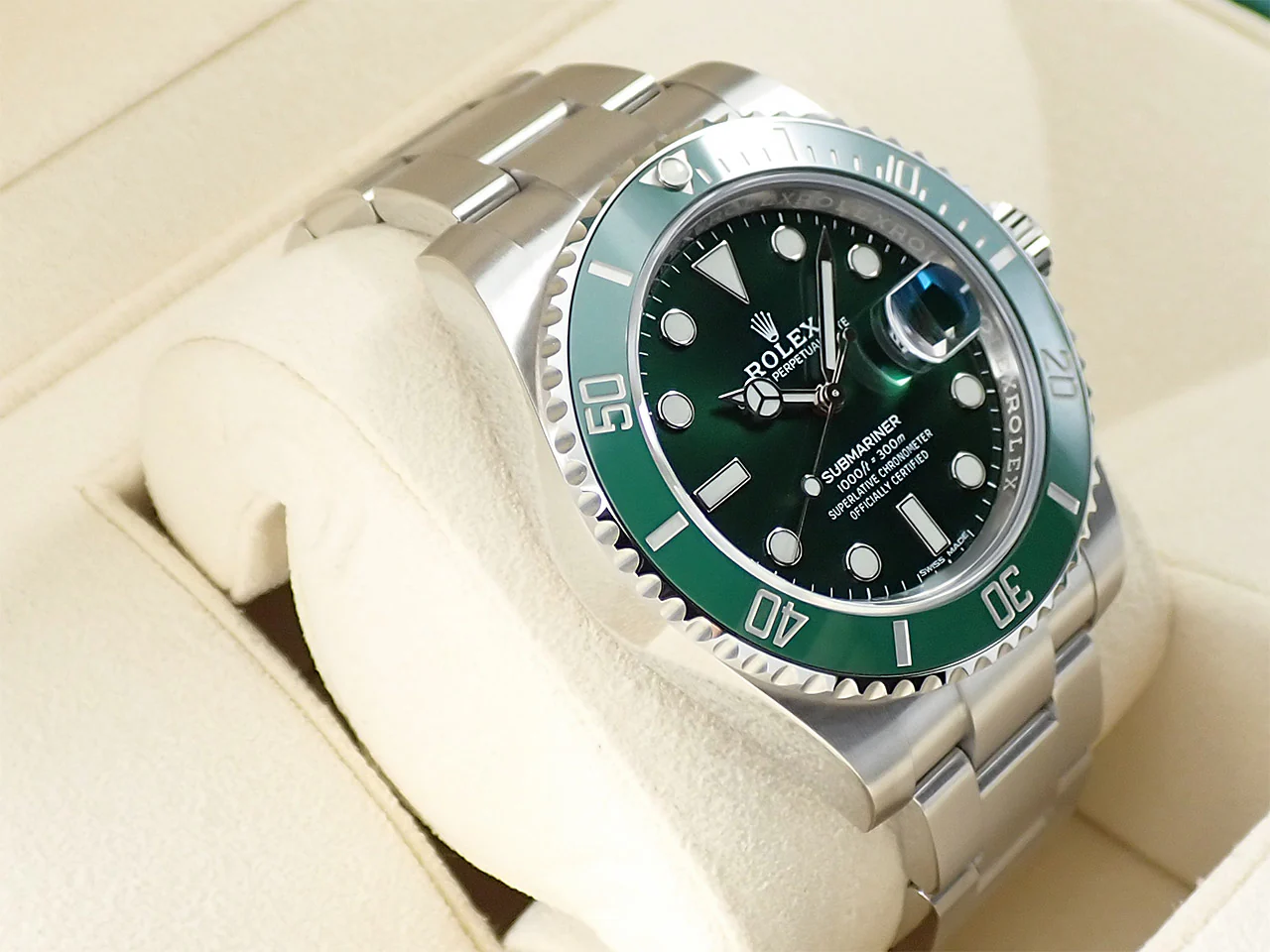 ロレックス サブマリーナー デイト Ref.116610LV ステンレススチール グリーン文字盤 - Image 5