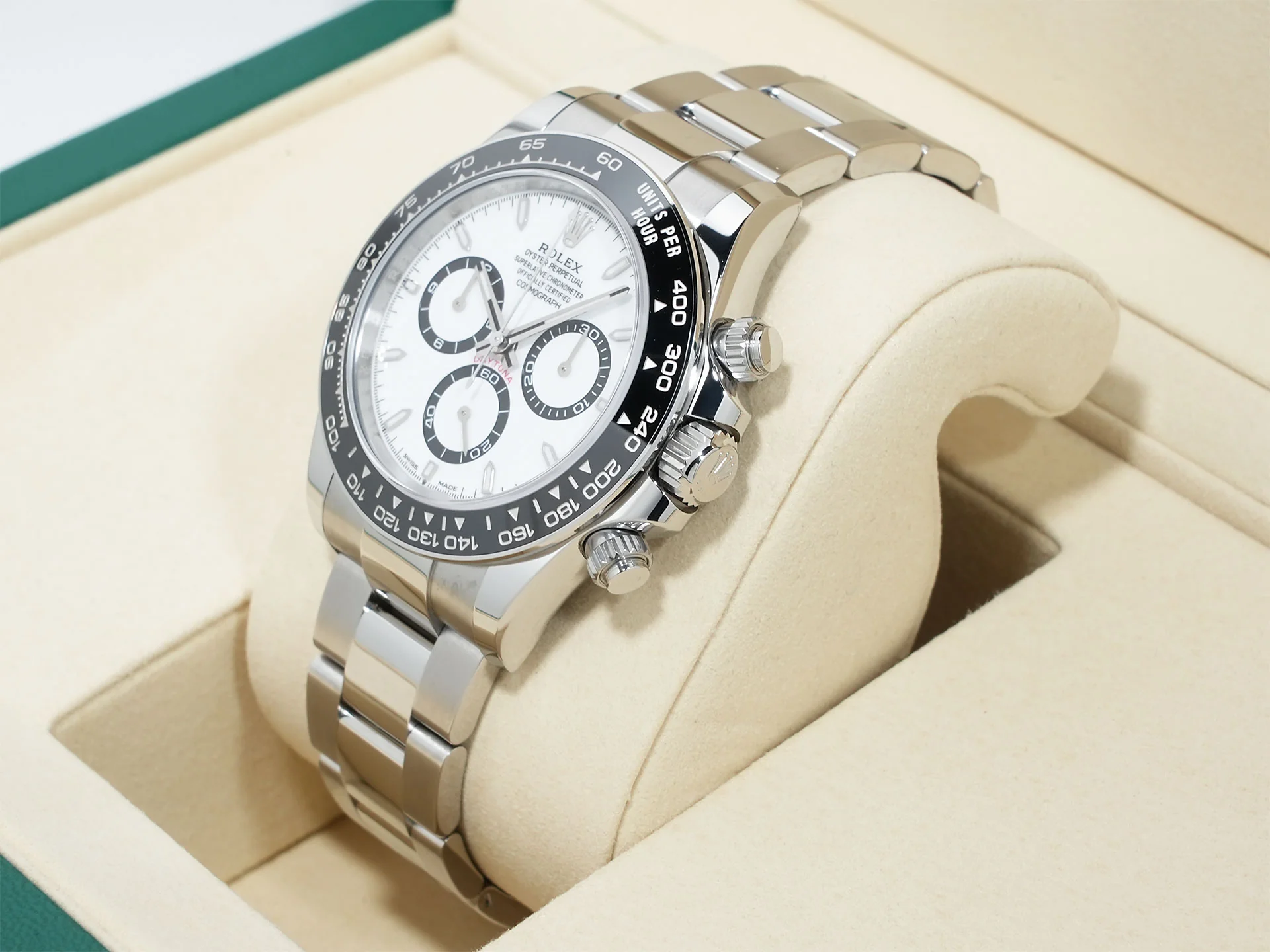 ロレックス デイトナ Ref.126500LN ステンレススチール ホワイト文字盤 未使用 rmtc54d9 - Image 4
