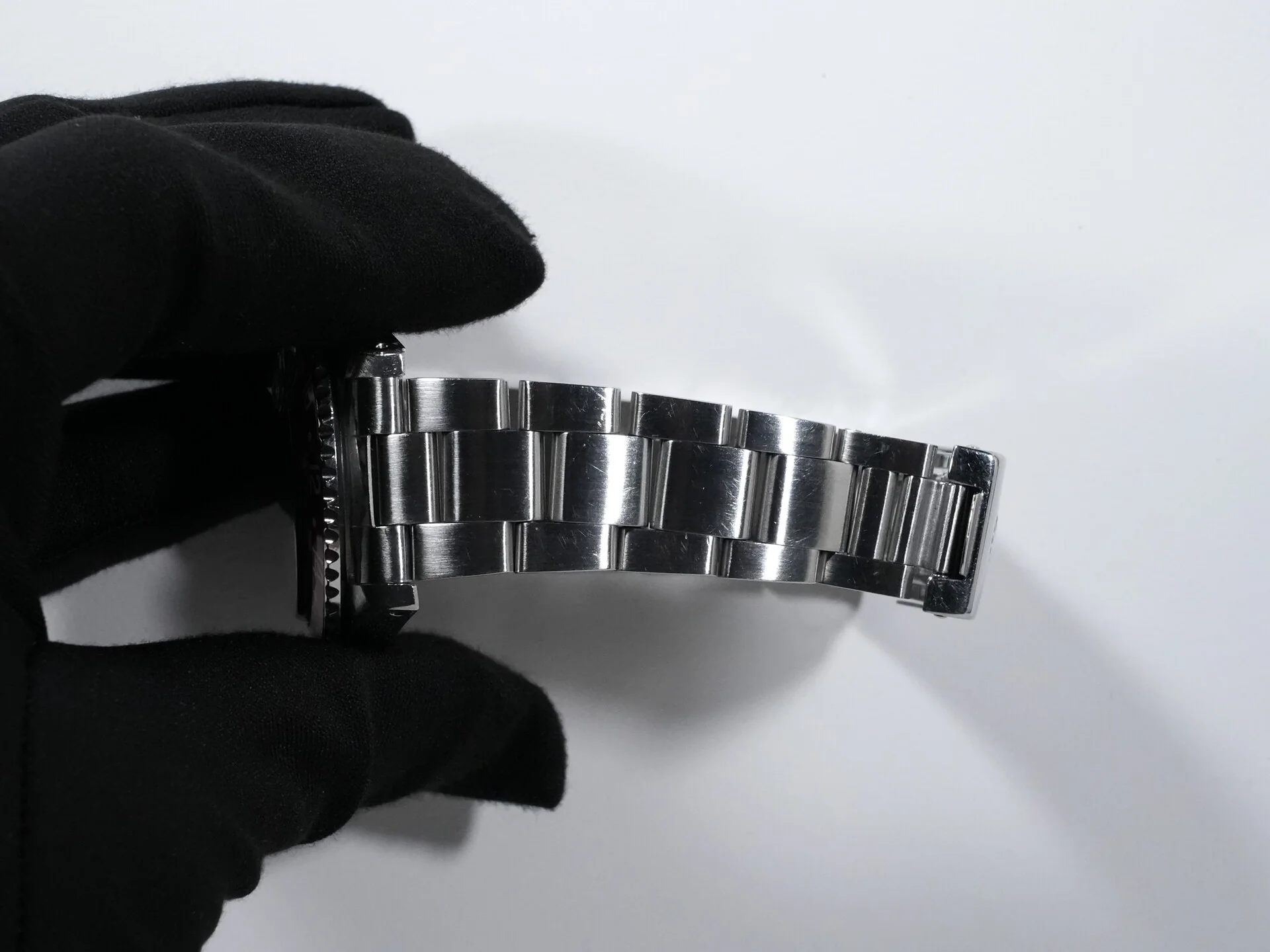 ロレックス GMTマスター Ref.1675 ステンレススチール ブラック文字盤 オイスターブレスレット - Image 9