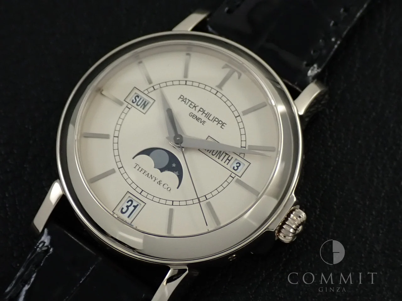 パテックフィリップ アニュアルカレンダー T150 TIFFANY&CO. Ref.5150G ホワイトゴールド シルバー文字盤 - Image 15