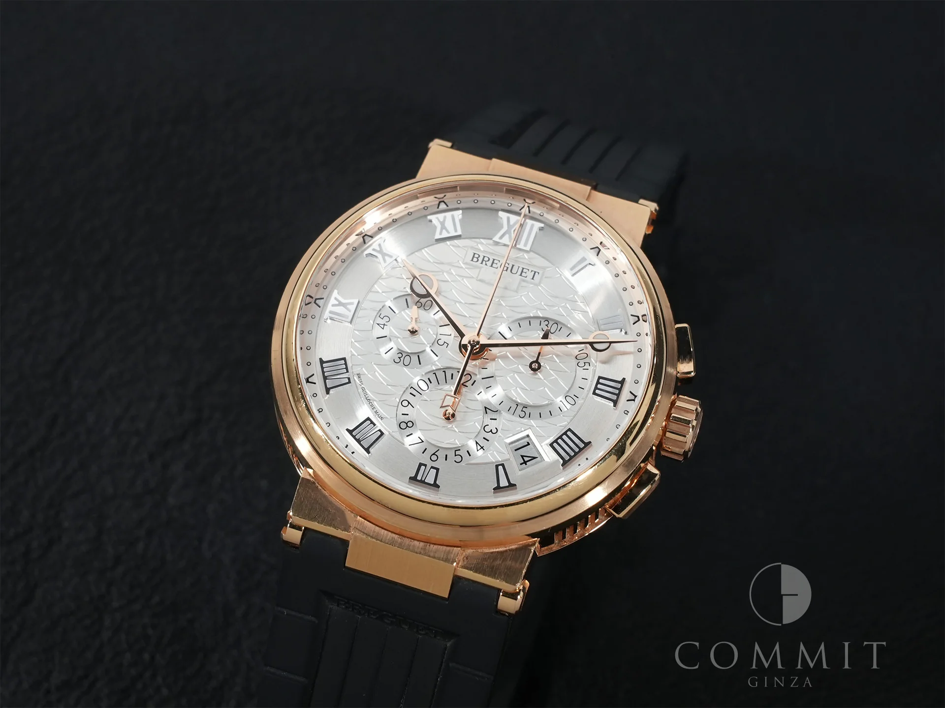 ブレゲ マリーン クロノグラフ Ref.5527BR/12/5WV 18KRG シルバー文字盤 中古 rphw73ti - Image 10