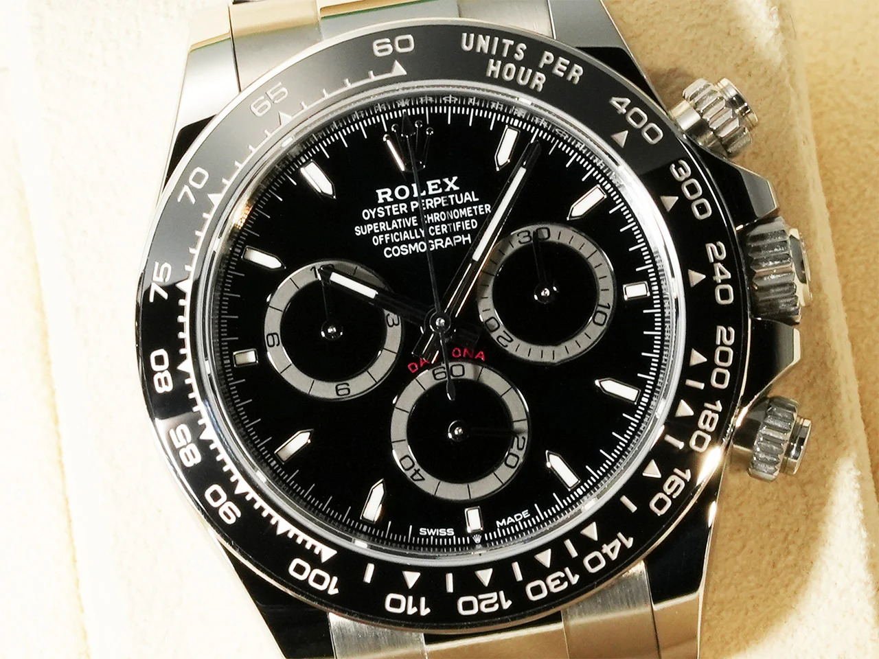 ロレックス デイトナ Ref.126500LN ステンレススチール ブラック文字盤 - Image 3