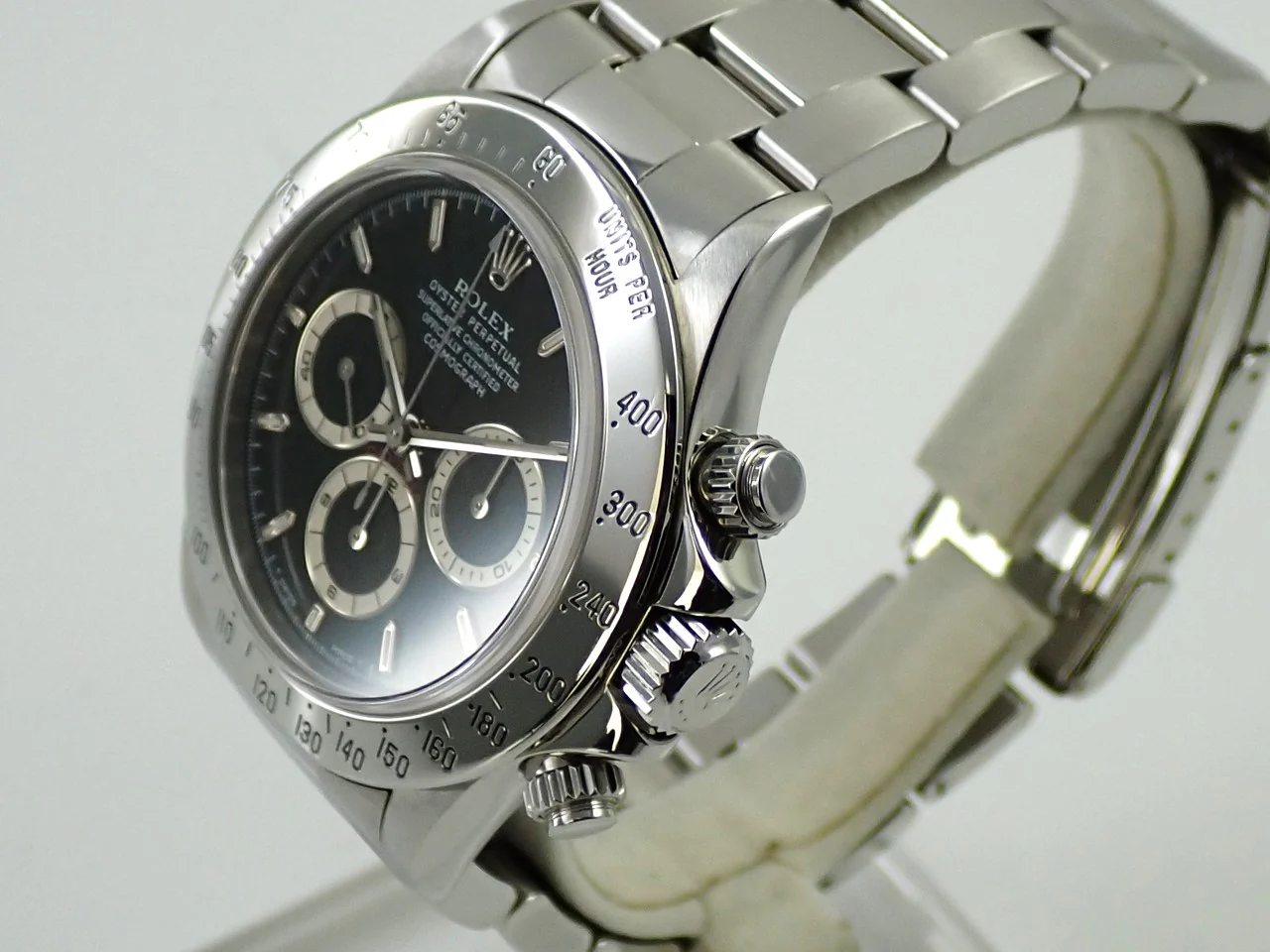 ロレックス デイトナ エルプリメロ Ref.16520 ステンレススチール ブラック文字盤 - Image 4