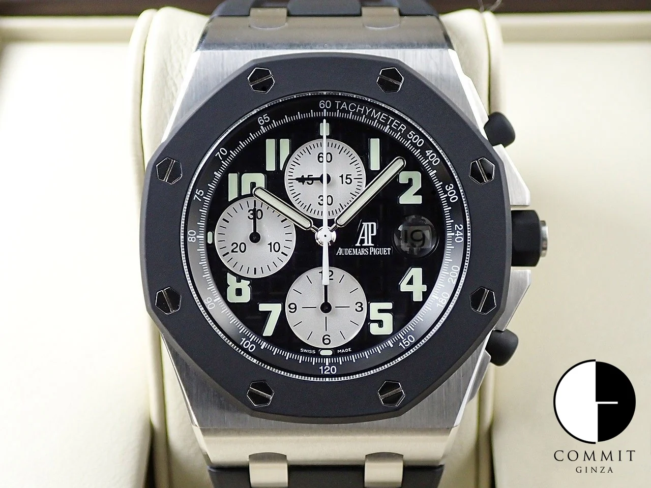 オーデマピゲ ロイヤルオーク オフショア クロノグラフ Ref.25940SK.OO.D002CA.01.A ステンレススチール ブラック文字盤