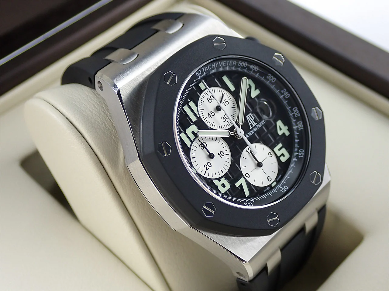 オーデマピゲ ロイヤルオーク オフショア クロノグラフ Ref.25940SK.OO.D002CA.01.A ステンレススチール ブラック文字盤 - Image 4