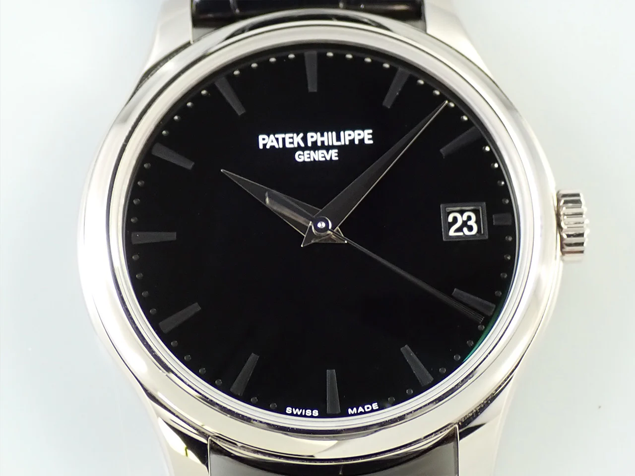 パテックフィリップ カラトラバ Ref.5227G-010 ホワイトゴールド ブラック文字盤 - Image 3