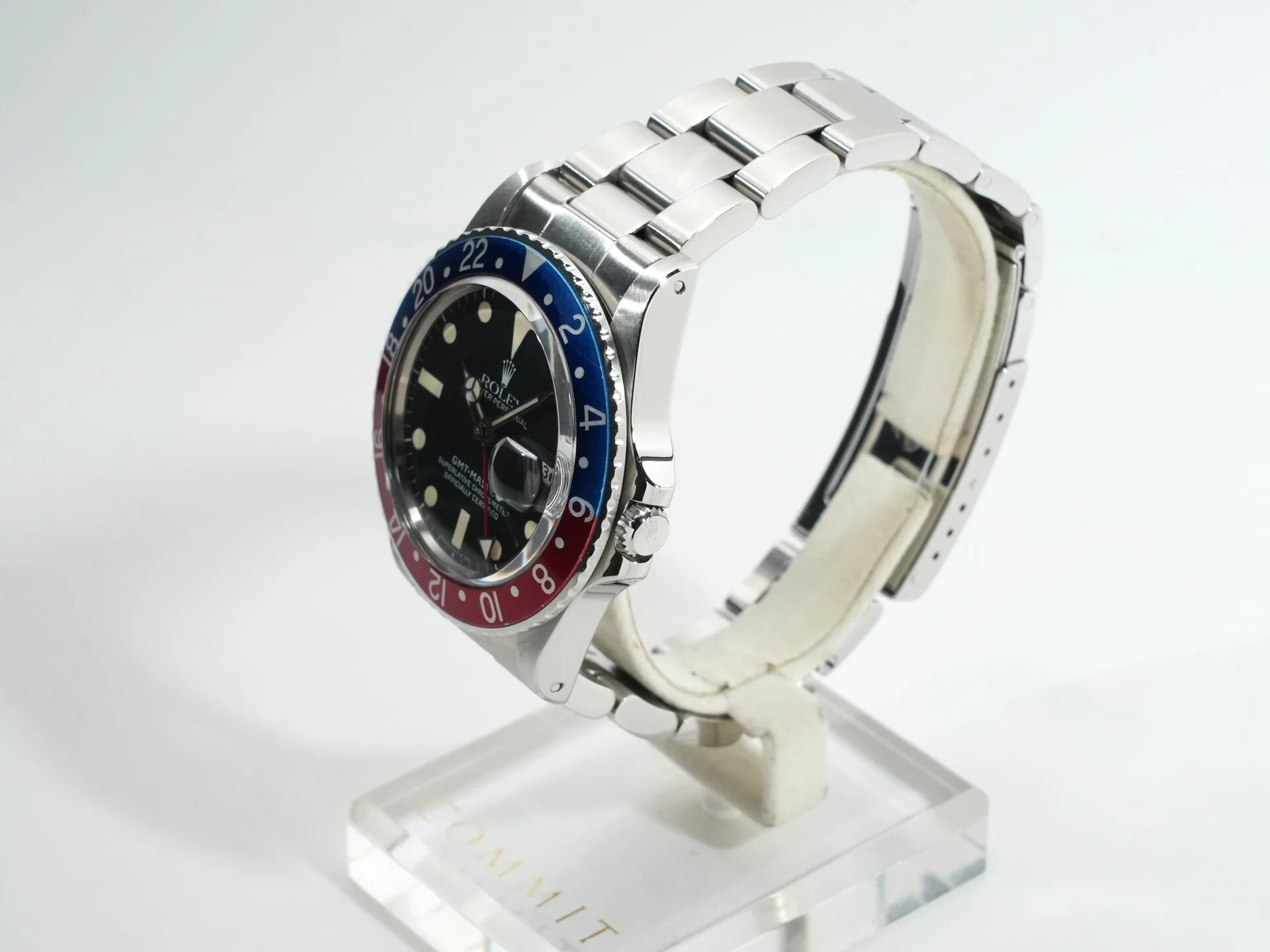 ロレックス GMTマスター Ref.16750 ステンレススチール ブラック文字盤 中古 rwosb6qt - Image 4