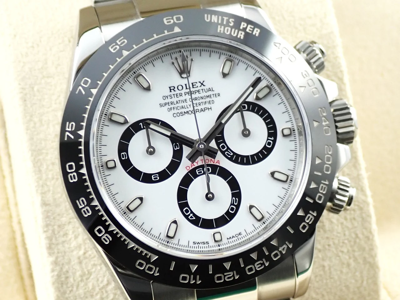 ロレックス デイトナ Ref.116500LN ステンレススチール ホワイト文字盤 - Image 3