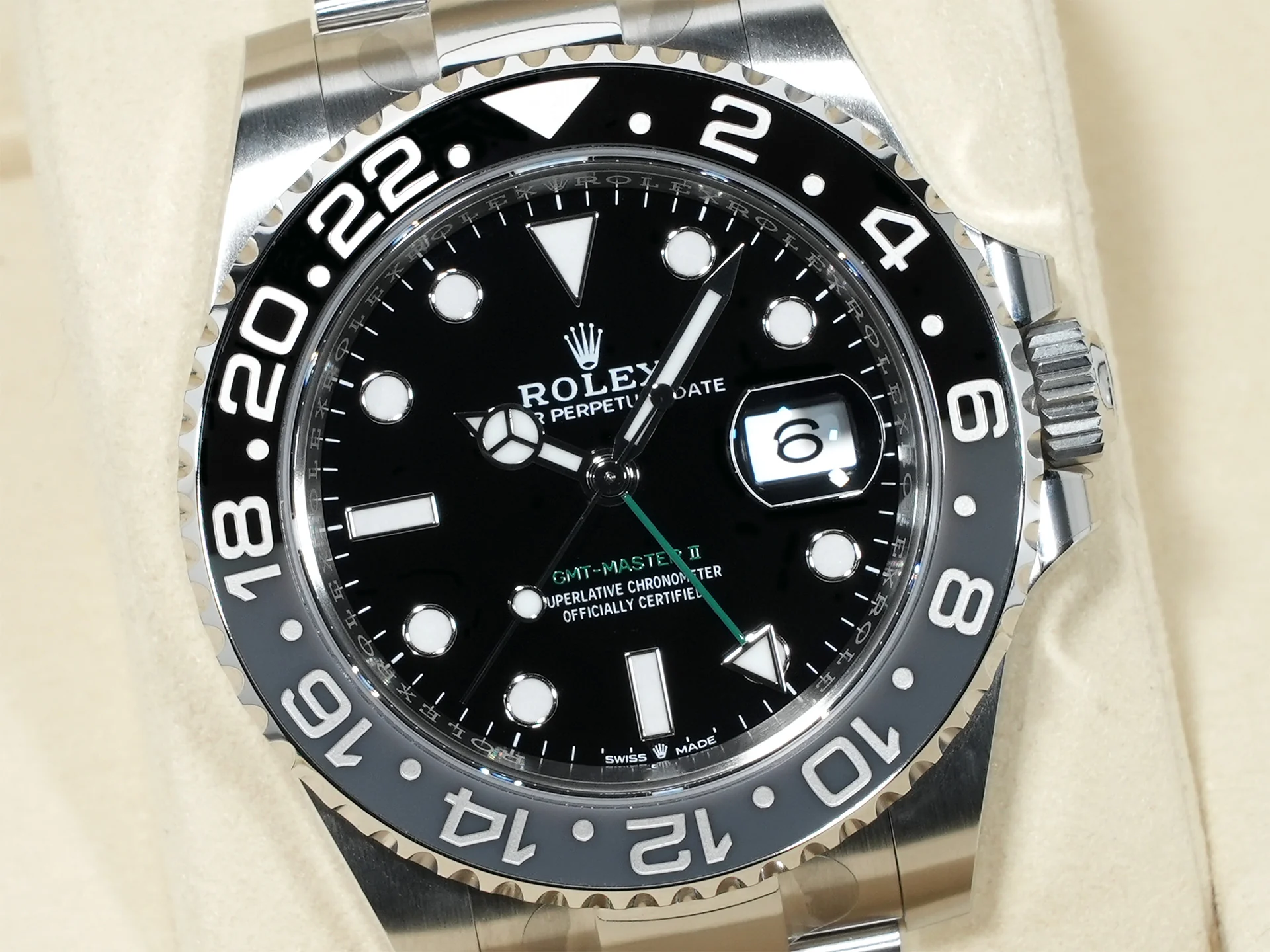 ロレックス GMTマスターII Ref.126710GRNR ステンレススチール ブラック文字盤 オイスターブレスレット 未使用 s2rnyfjg - Image 3