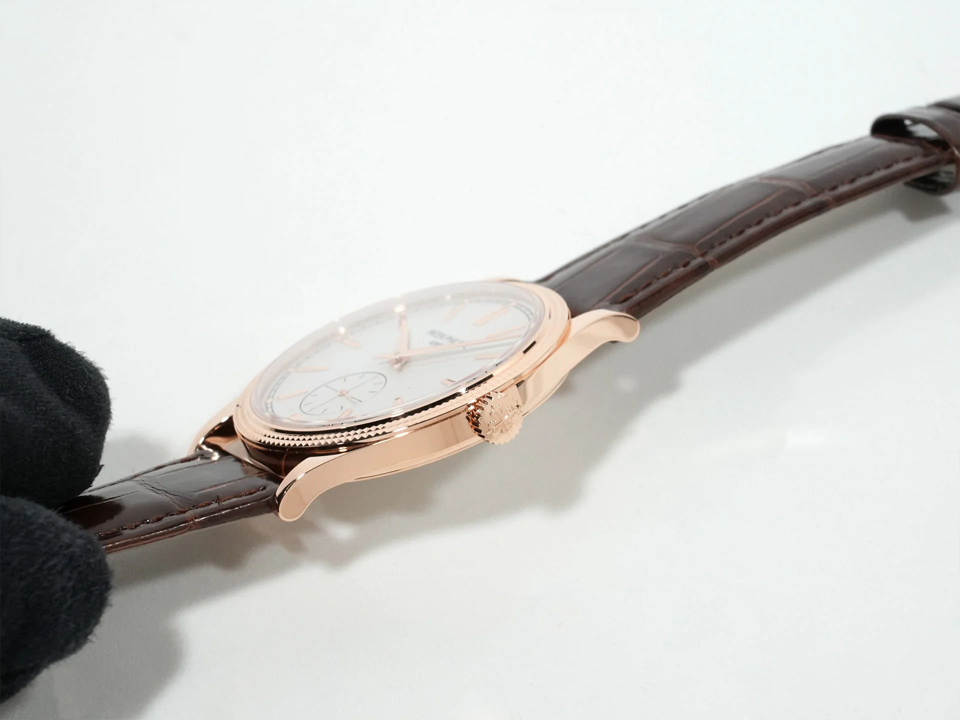 パテックフィリップ カラトラバ Ref.6119R-001 ローズゴールド シルバー文字盤 - Image 4