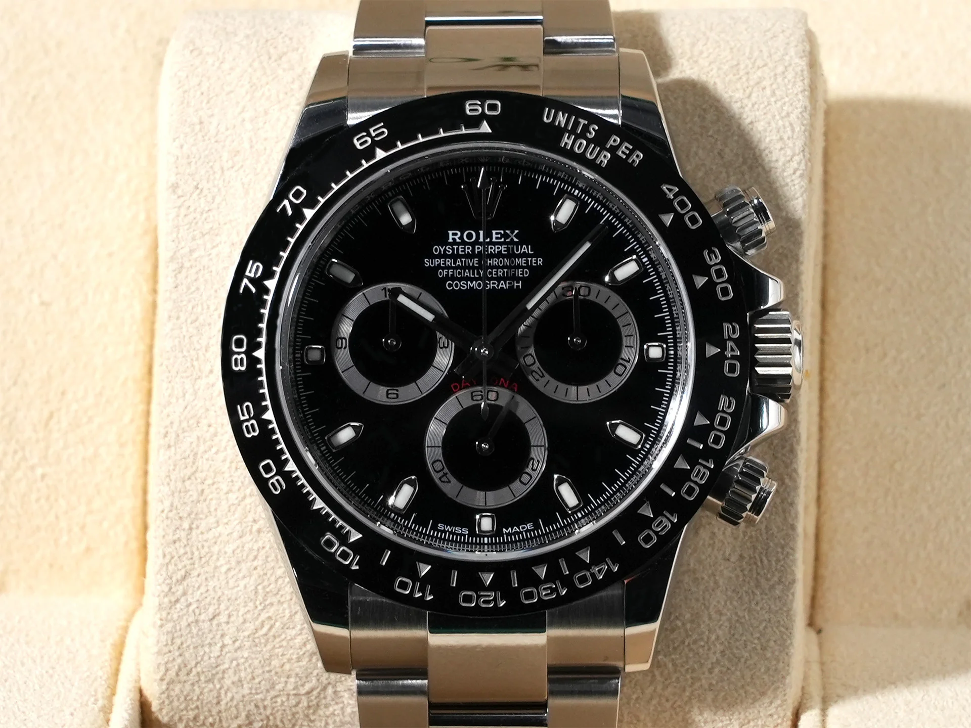 ロレックス デイトナ Ref.116500LN ステンレススチール ブラック文字盤 - Image 2