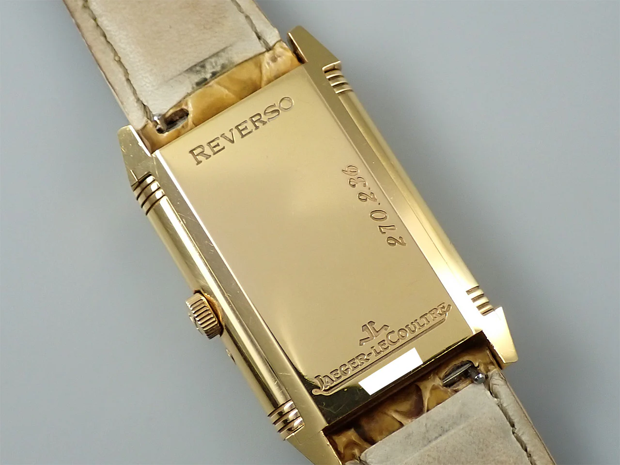 ジャガールクルト レベルソ デイト Ref.270.2.36 シルバー文字盤 中古 S4921404 - Image 7