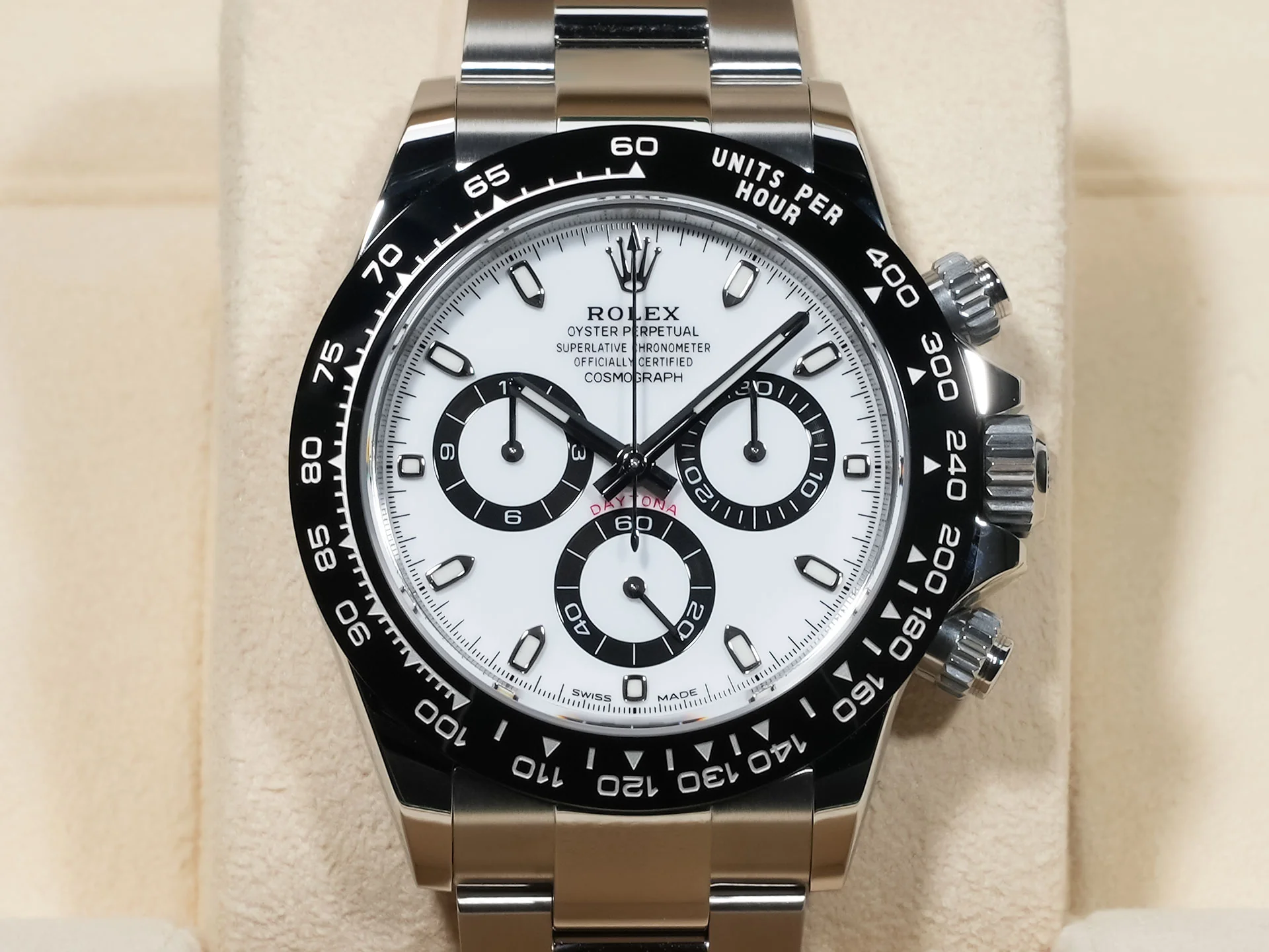 ロレックス デイトナ Ref.116500LN ステンレススチール ホワイト文字盤 - Image 2
