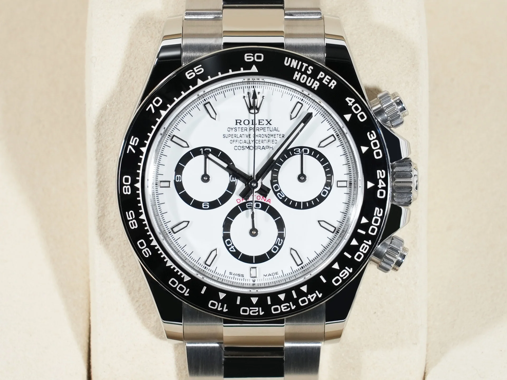 ロレックス デイトナ Ref.126500LN ステンレススチール ホワイト文字盤 - Image 2
