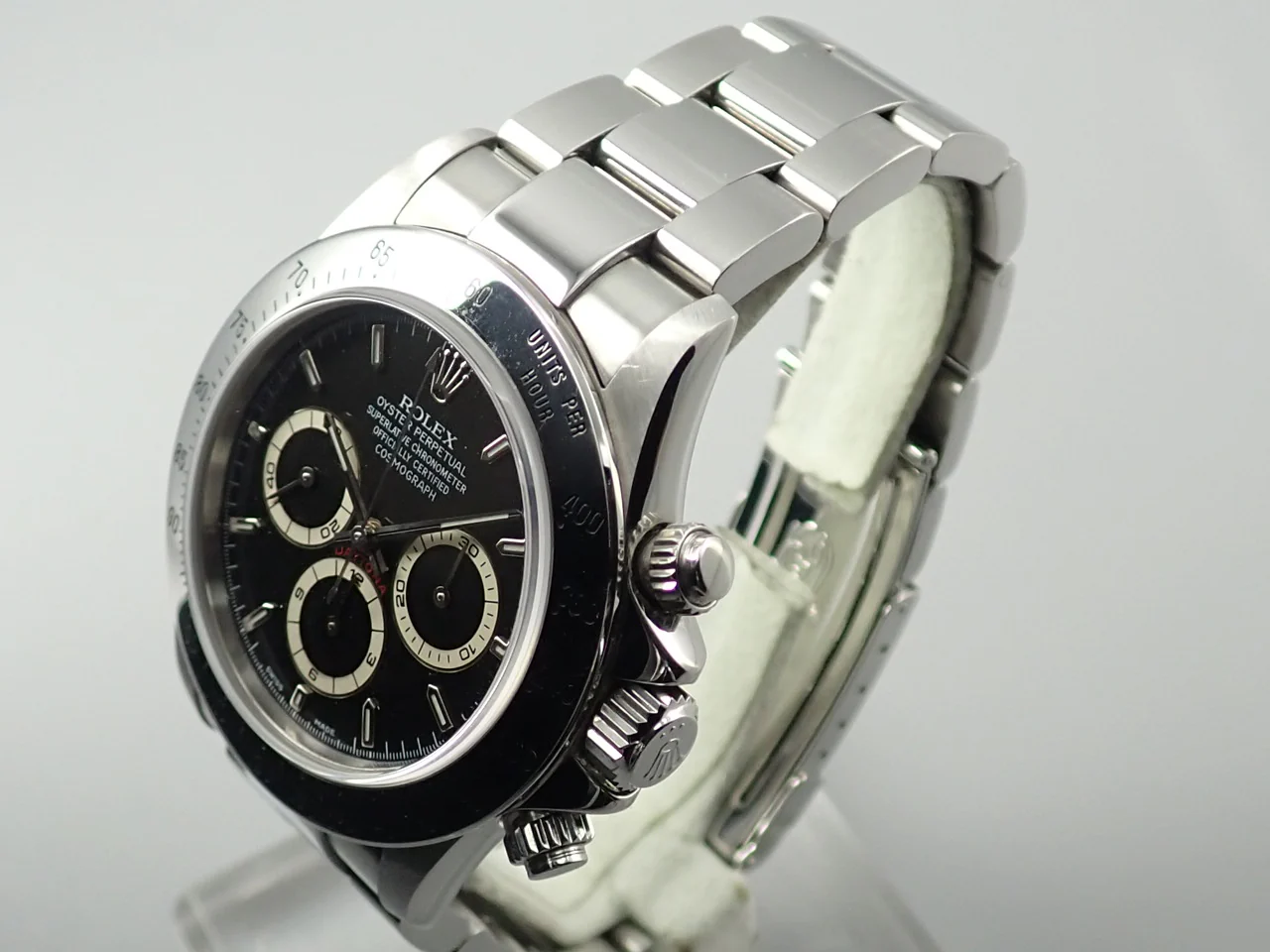 ロレックス デイトナ エルプリメロ Ref.16520 ステンレススチール ブラック文字盤 - Image 4