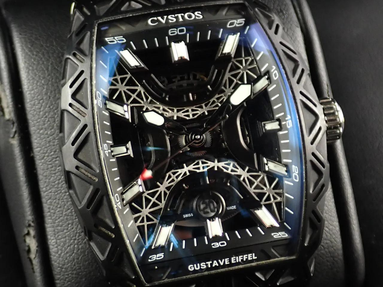 クストス チャレンジ ギュスターヴ エッフェル Ref.CVT-EIFFEL-CPTT BST スケルトン文字盤 中古 S67MP027 - Image 4