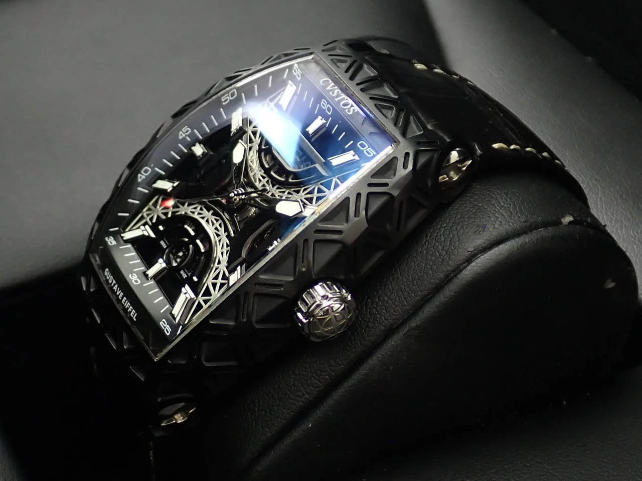 クストス チャレンジ ギュスターヴ エッフェル Ref.CVT-EIFFEL-CPTT BST スケルトン文字盤 中古 S67MP027 - Image 5