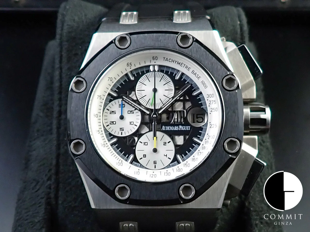 オーデマピゲ ロイヤルオーク オフショア クロノグラフ ルーベンスバリチェロ Ref.26078IO.OO.D001VS.01 チタン/セラミック ブラック文字盤