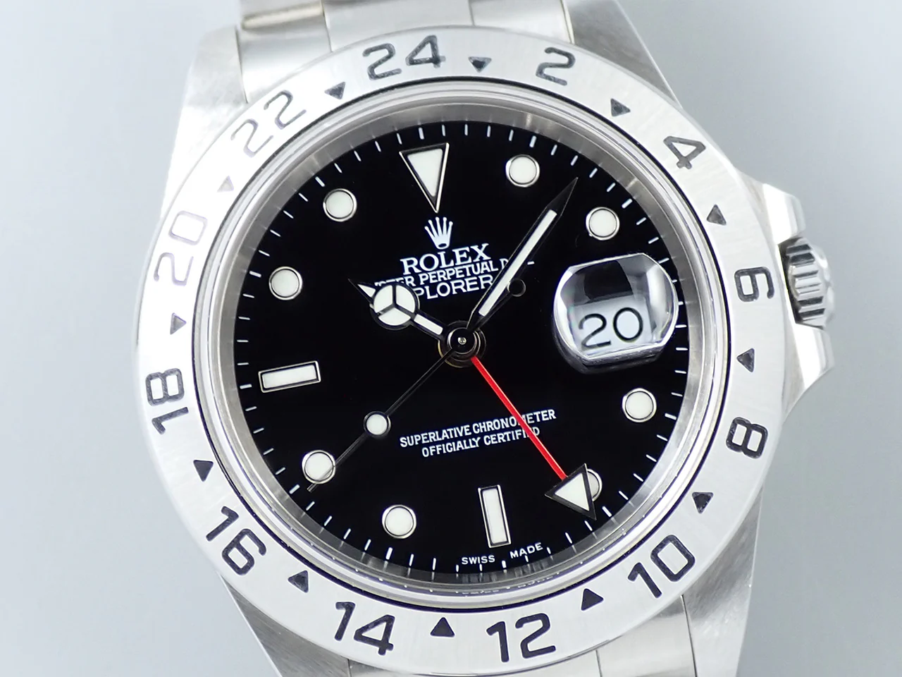 ロレックス エクスプローラーII Ref.16570 ステンレススチール ブラック文字盤 - Image 3