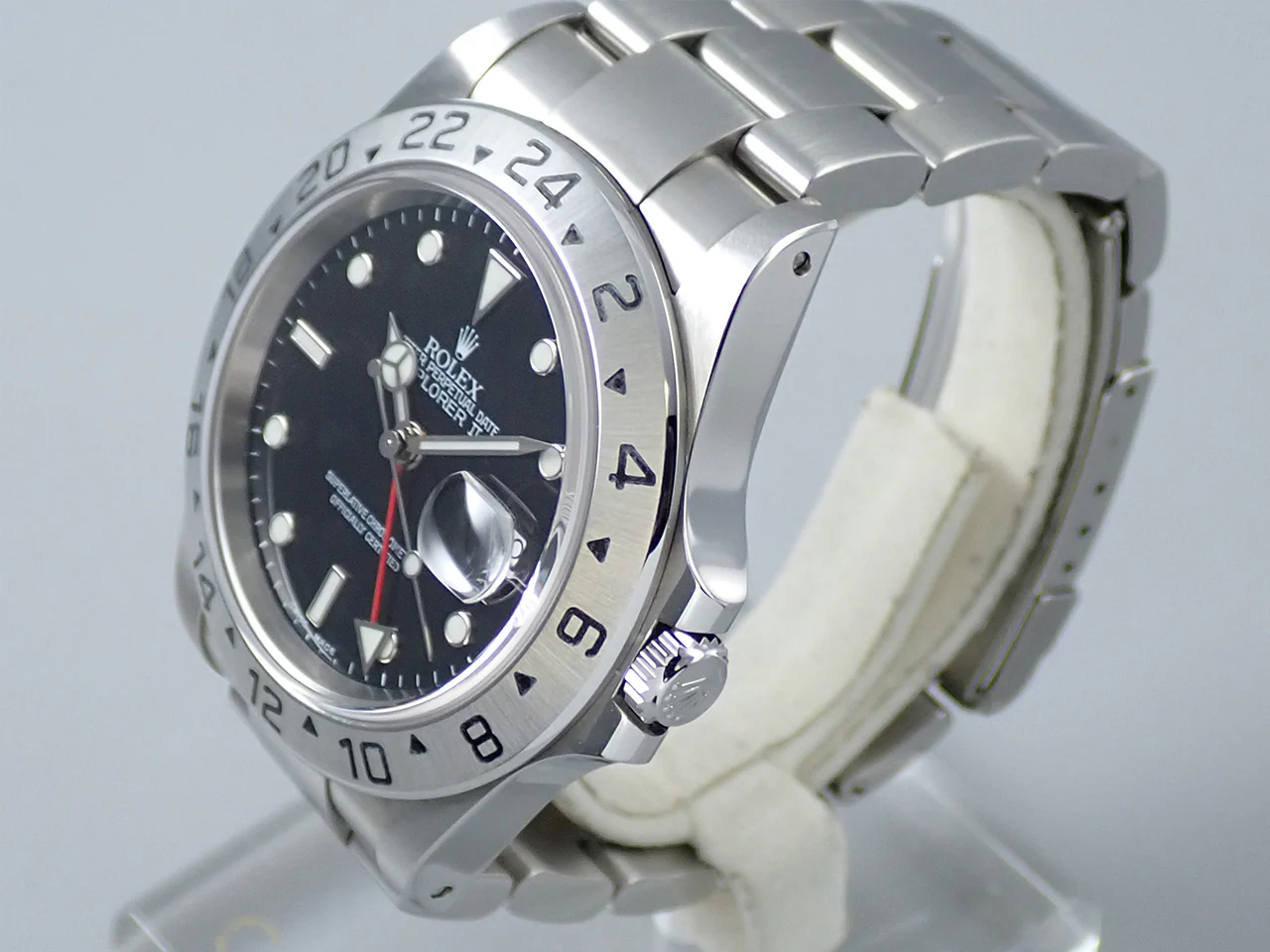 ロレックス エクスプローラーII Ref.16570 ステンレススチール ブラック文字盤 - Image 4