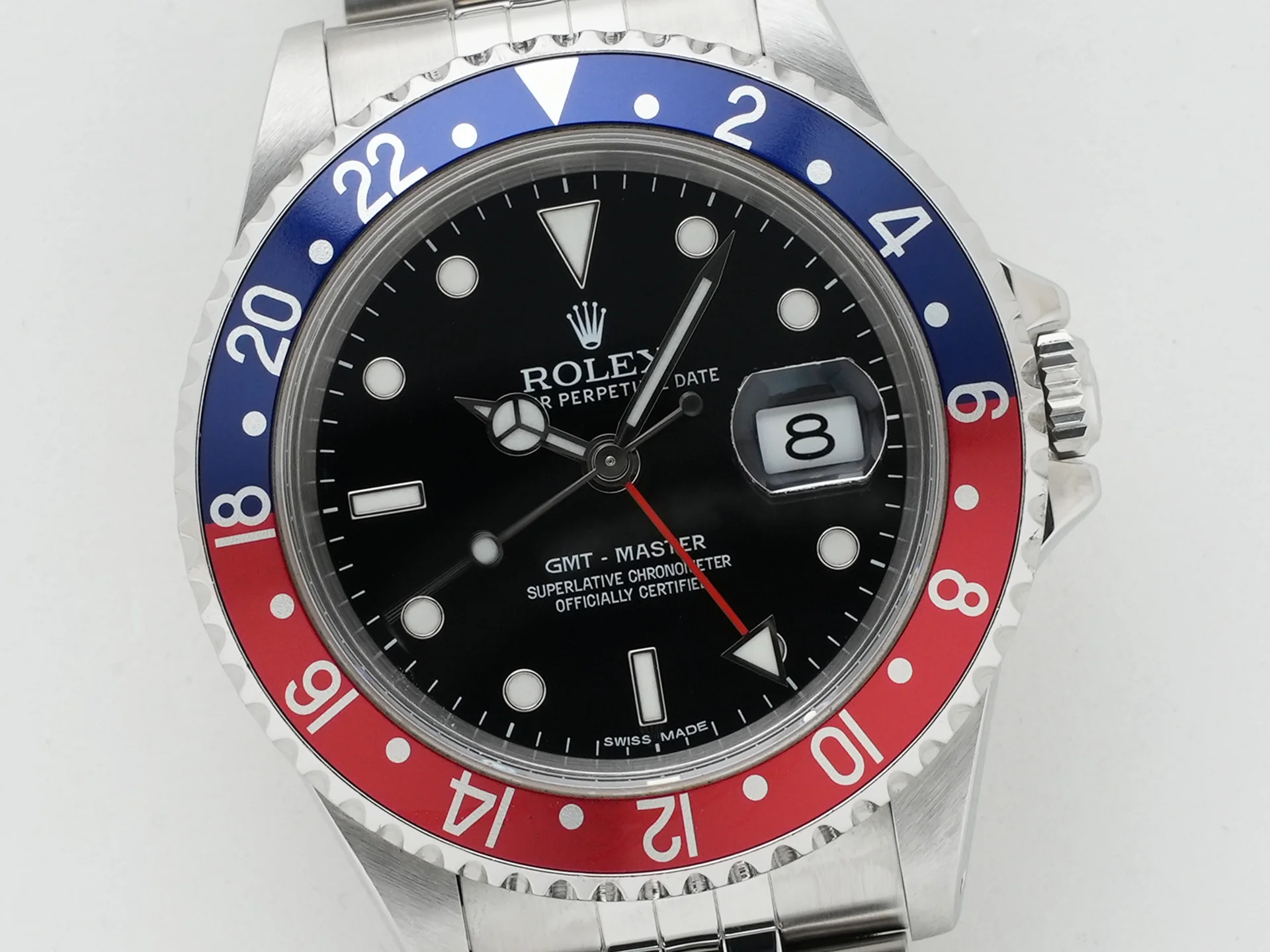 ロレックス GMTマスター Ref.16700 ステンレススチール ブラック文字盤 オイスターブレスレット 中古 s7po6qcz - Image 3