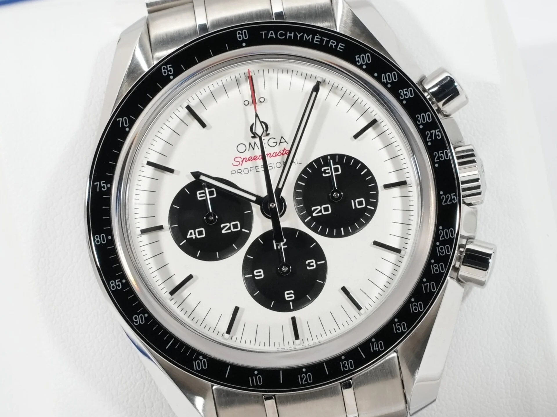 オメガ スピードマスター 記念モデル クロノグラフ 42MM  東京2020リミテッドエディション Ref.522.30.42.30.04.001 シルバー文字盤 美品 s7ysdeiq - Image 3