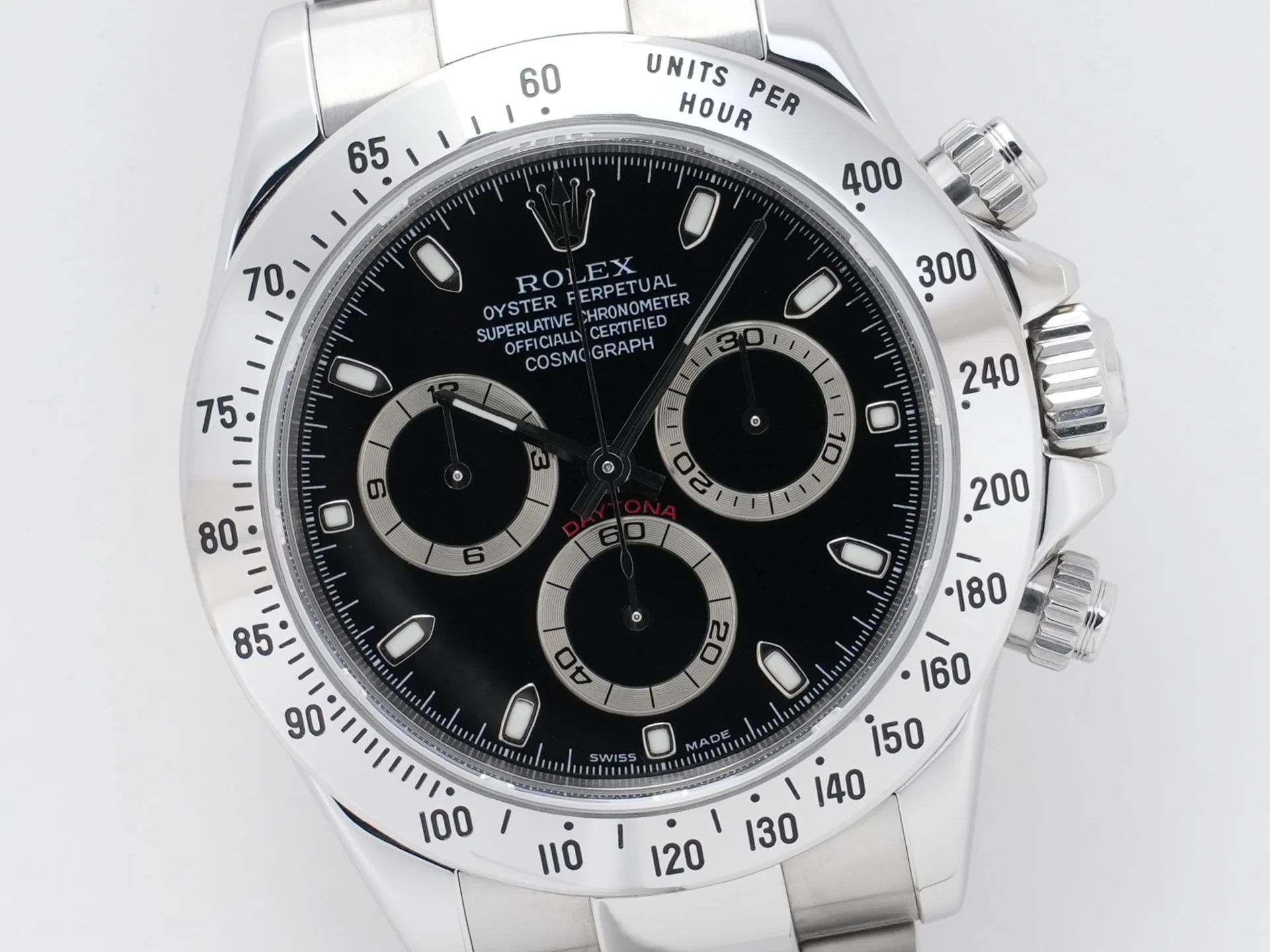 ロレックス デイトナ Ref.116520 ステンレススチール ブラック文字盤 美中古 s8h88rqs - Image 3