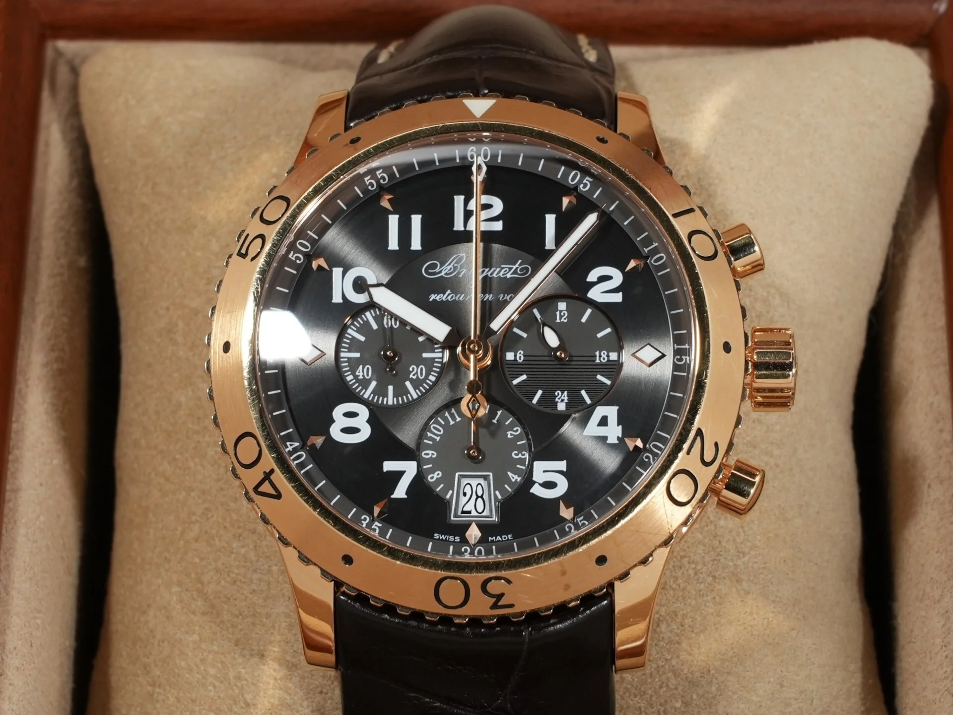 ブレゲ タイプ XXI Ref.3810BR/92/9ZU 18KRG ブラウン文字盤 中古 s9oogxy3 - Image 2