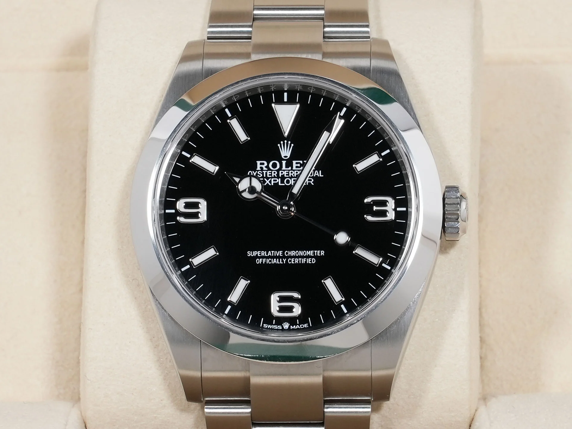 ロレックス エクスプローラー40 Ref.224270 ステンレススチール ブラック文字盤 - Image 2