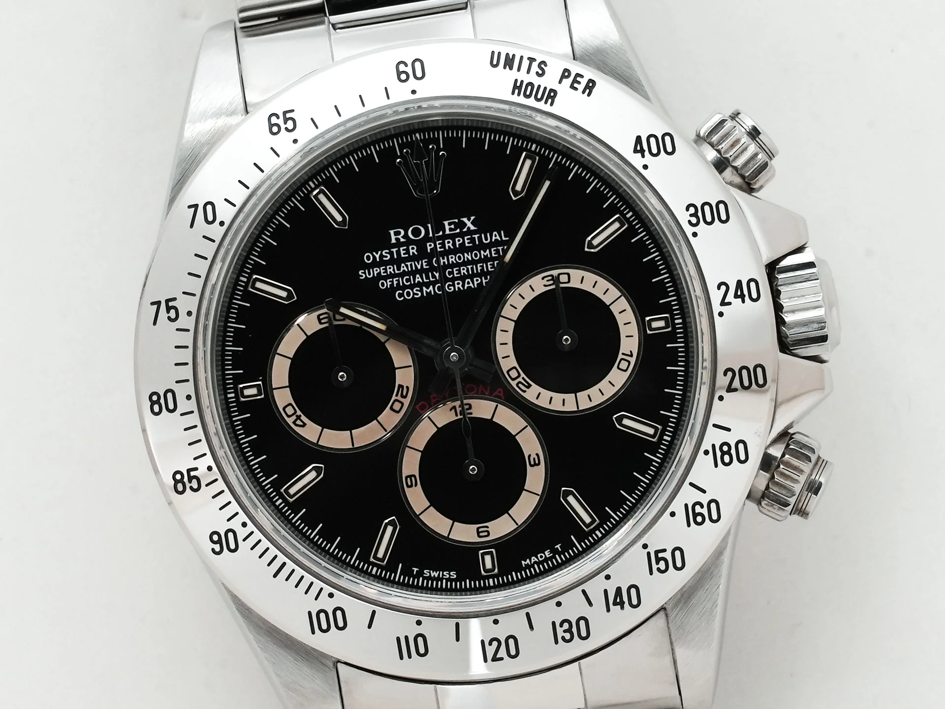 ロレックス デイトナ エルプリメロ Ref.16520 ステンレススチール ブラック文字盤 - Image 3