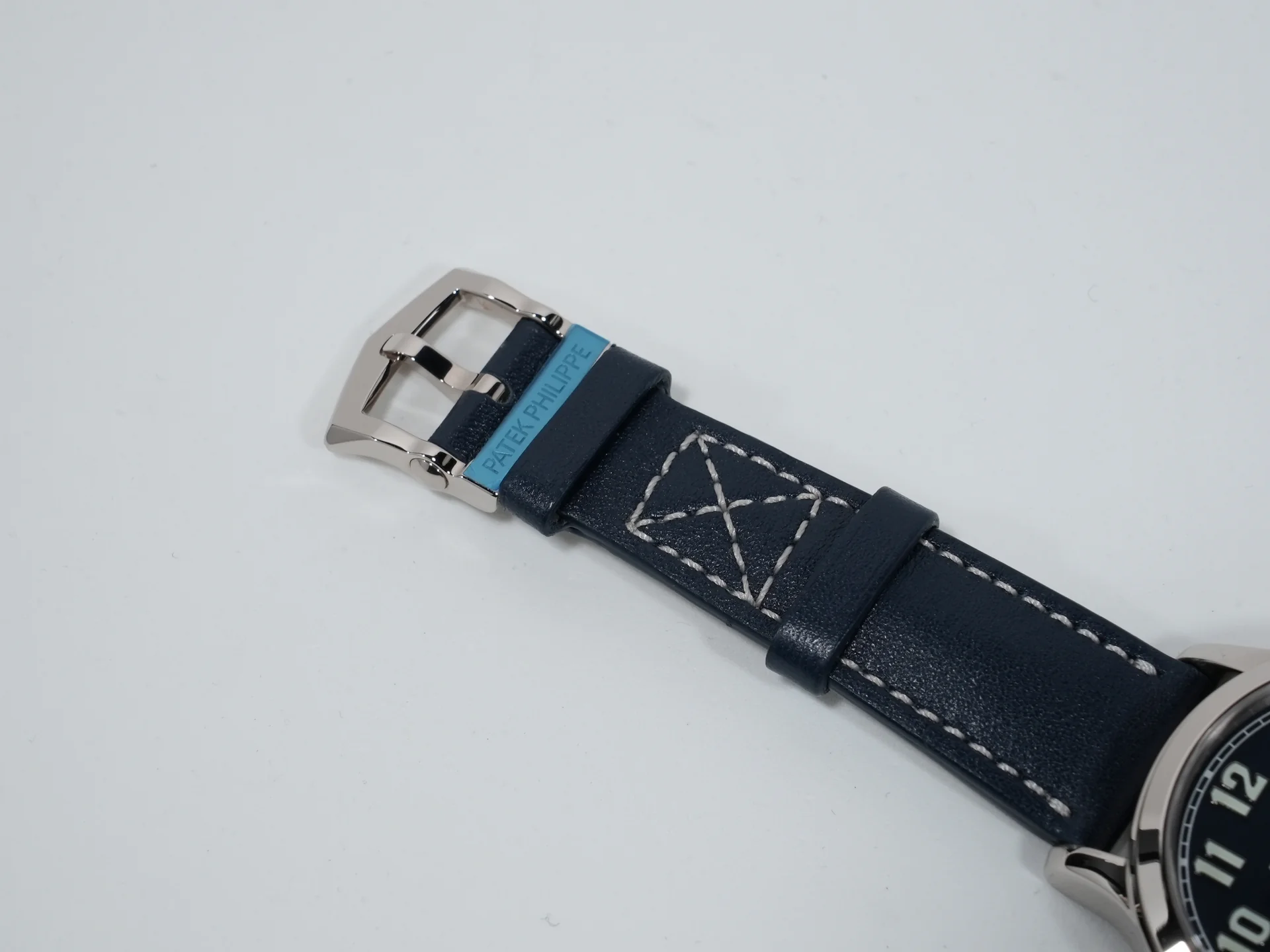 パテックフィリップ カラトラバ パイロット トラベルタイム Ref.7234G-001 ホワイトゴールド ブルー文字盤 美品 sbbxea2i - Image 8