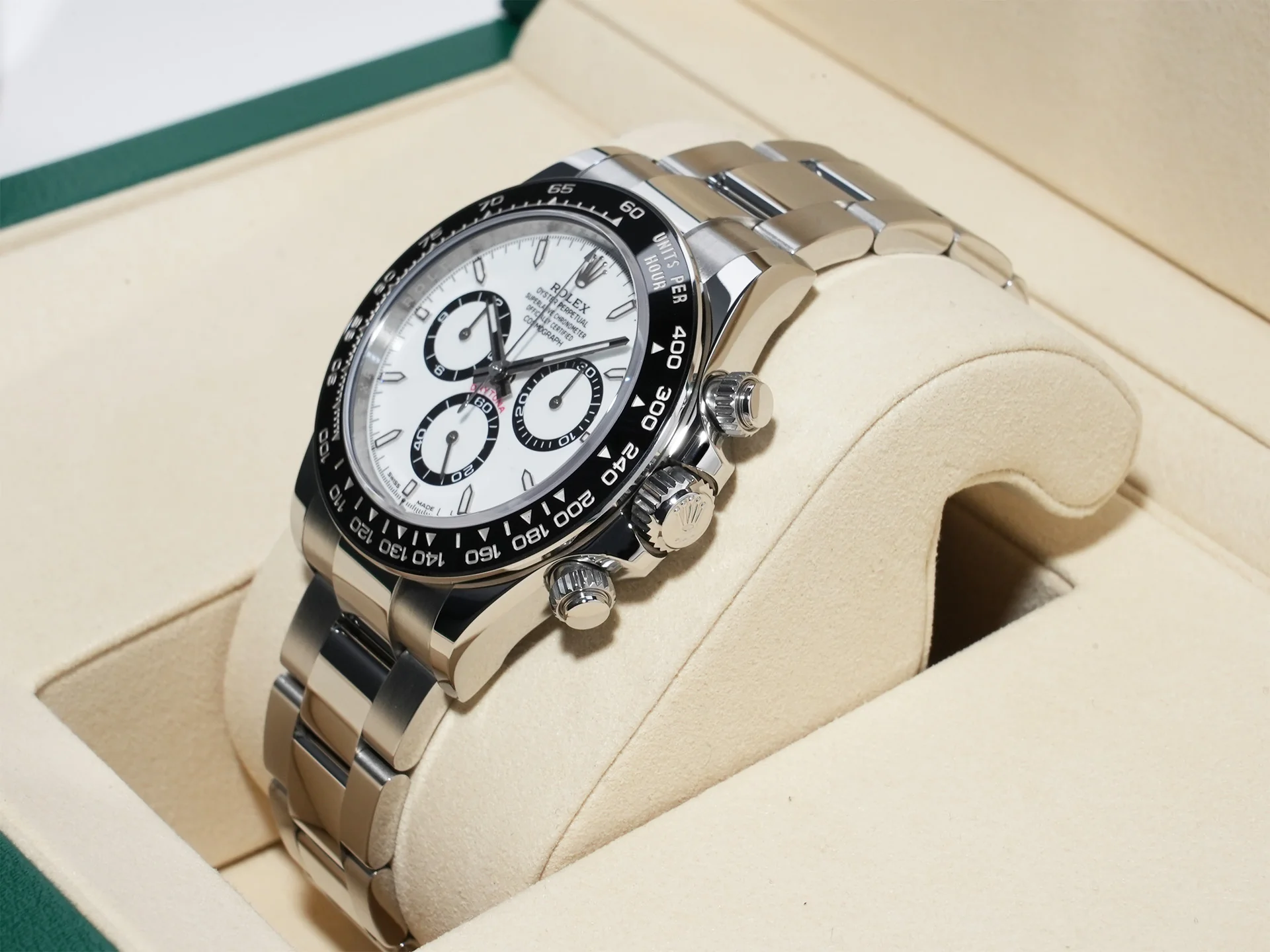 ロレックス デイトナ Ref.126500LN ステンレススチール ホワイト文字盤 - Image 4