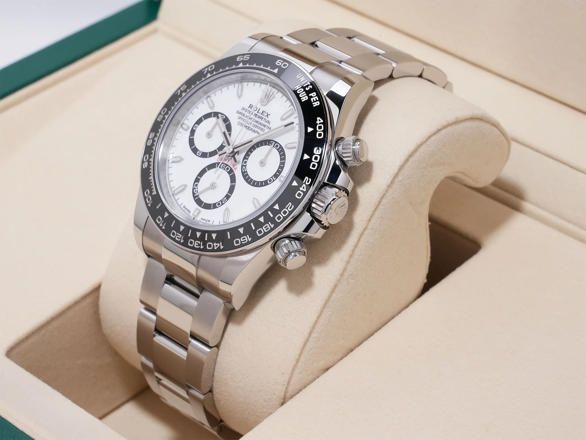 ロレックス デイトナ Ref.126500LN ステンレススチール ホワイト文字盤 - Image 4