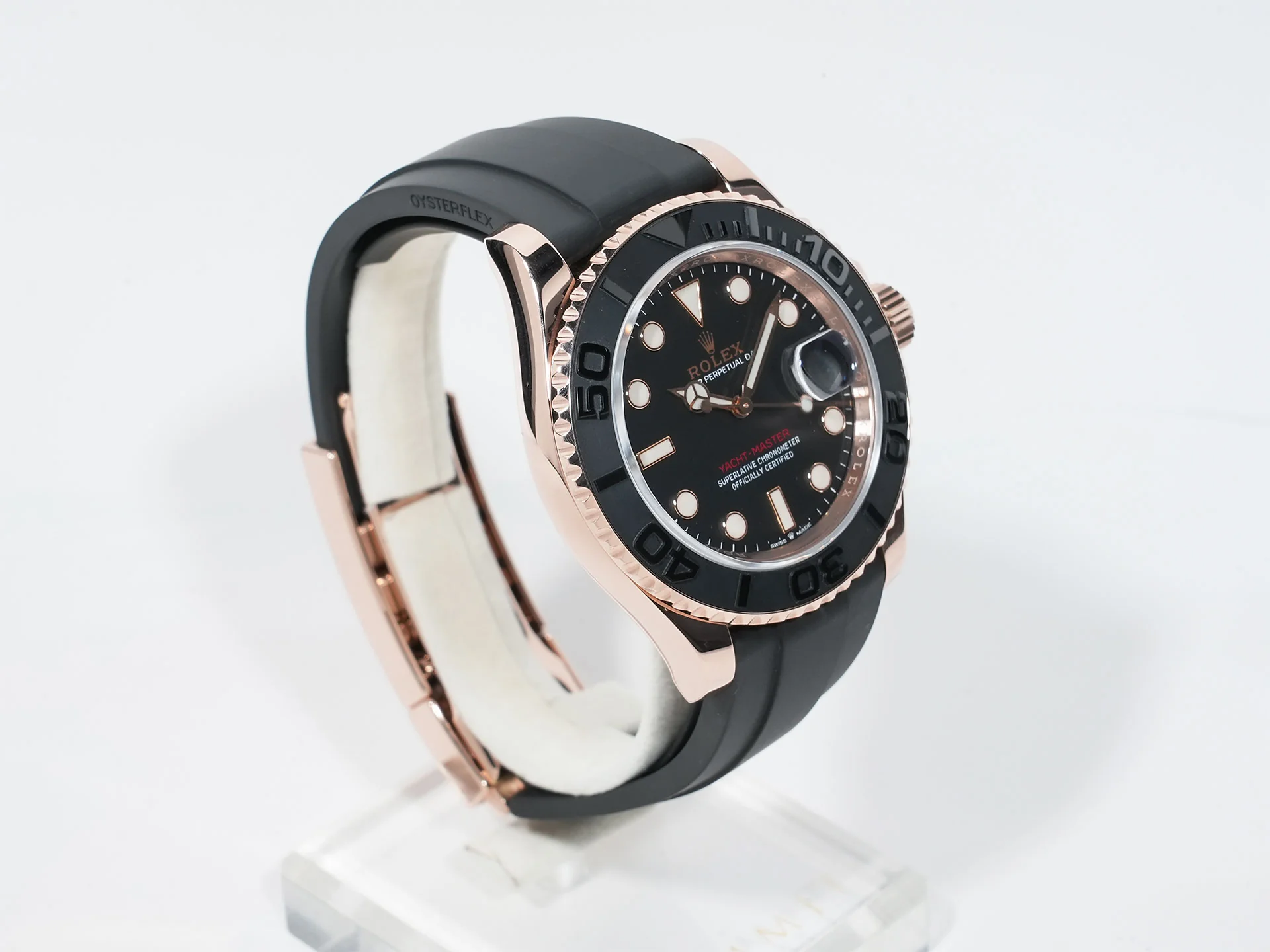 ロレックス ヨットマスター40 Ref.126655 エバーローズゴールド ブラック文字盤 - Image 5