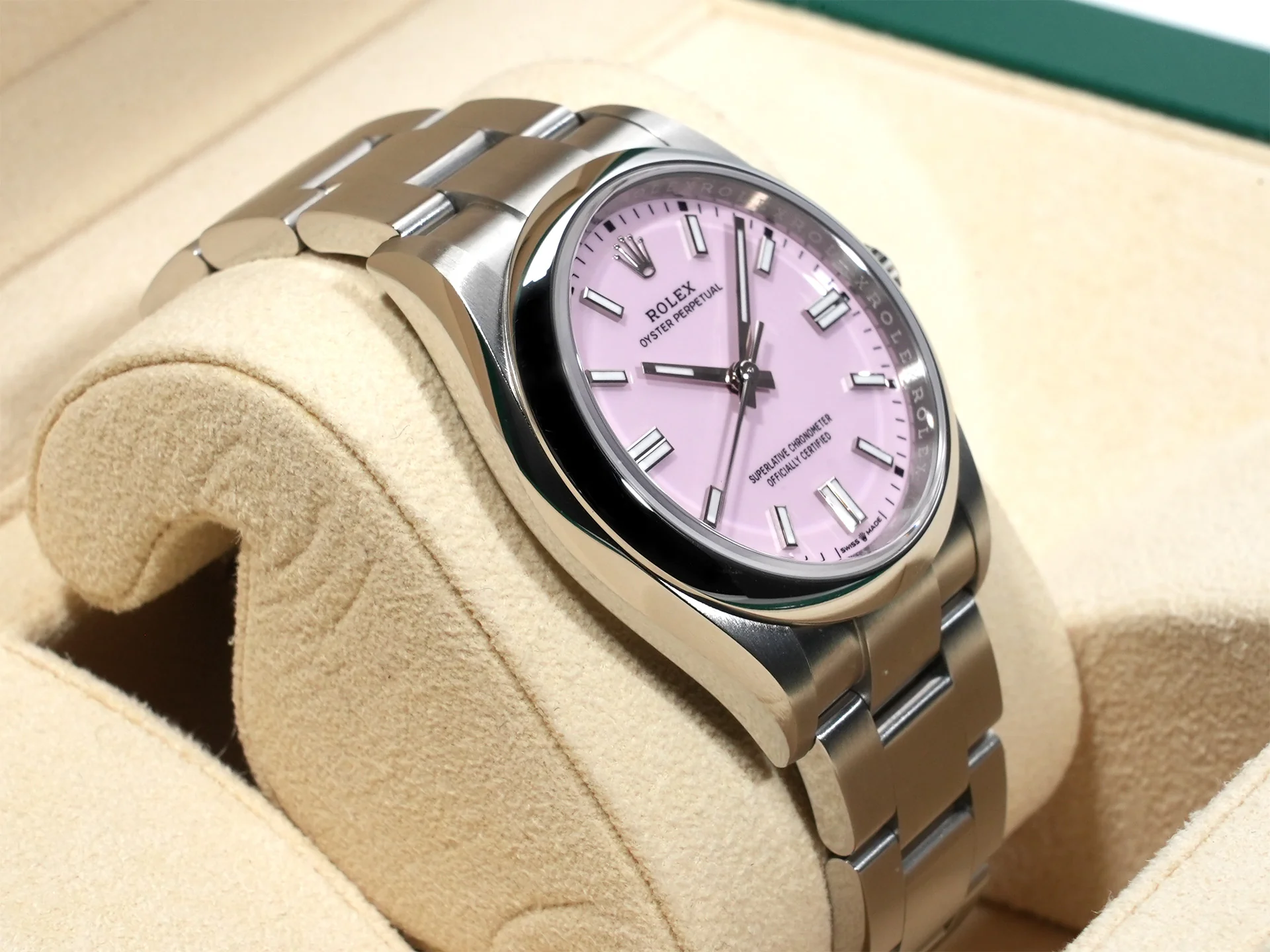 ロレックス オイスターパーペチュアル36 Ref.126000 ステンレススチール キャンディピンク文字盤 美中古 sjhugi8g - Image 5