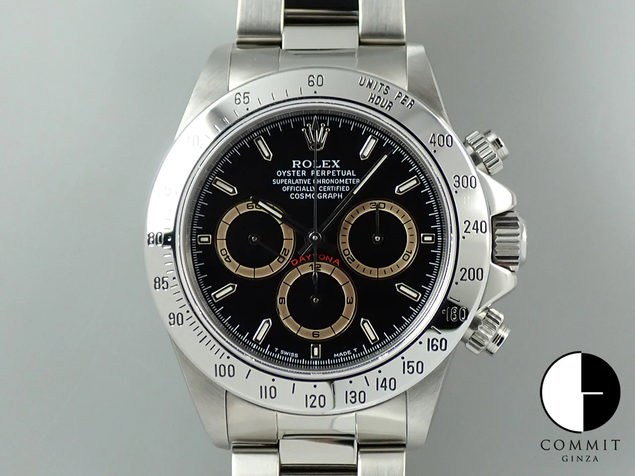 ロレックス デイトナ エルプリメロ Ref.16520 ステンレススチール ブラック文字盤