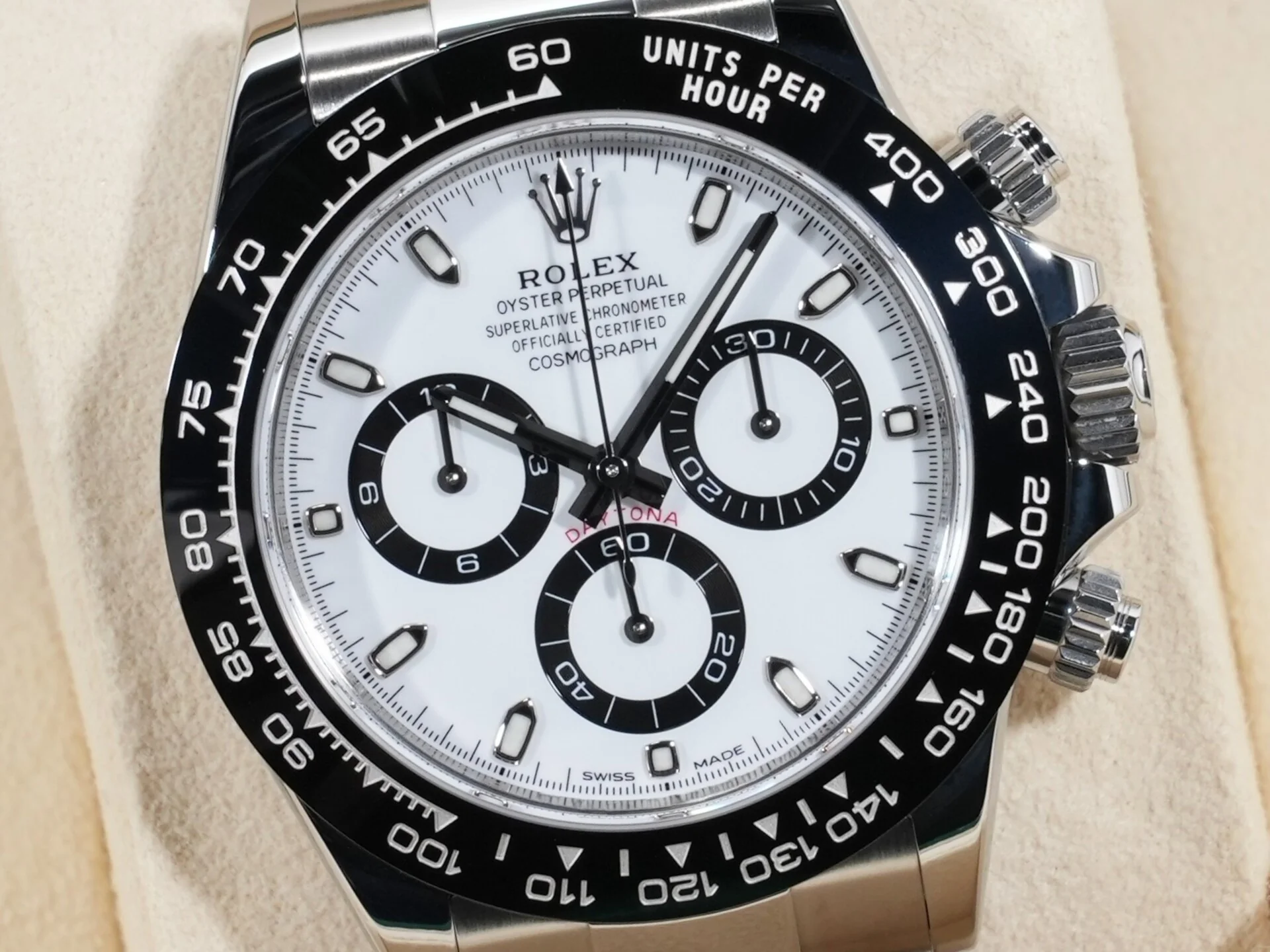 ロレックス デイトナ Ref.116500LN ステンレススチール ホワイト文字盤 - Image 3