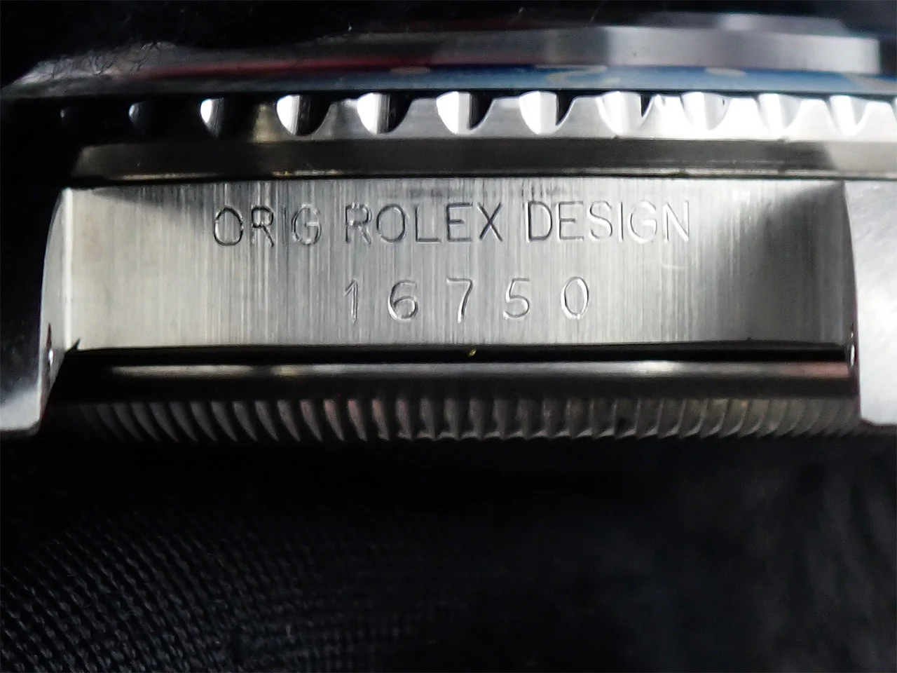 ロレックス GMTマスター Ref.16750 ステンレススチール ブラック文字盤 中古 SX91F784 - Image 10