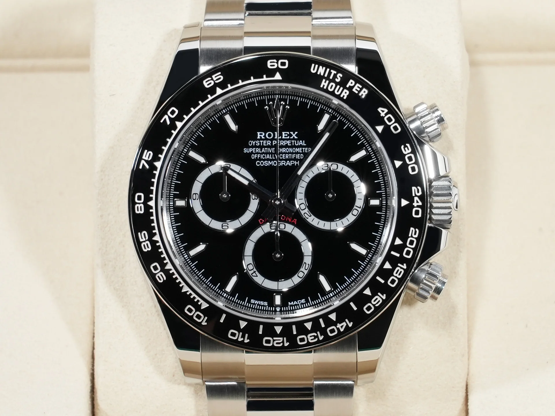 ロレックス デイトナ Ref.126500LN ステンレススチール ブラック文字盤 - Image 2