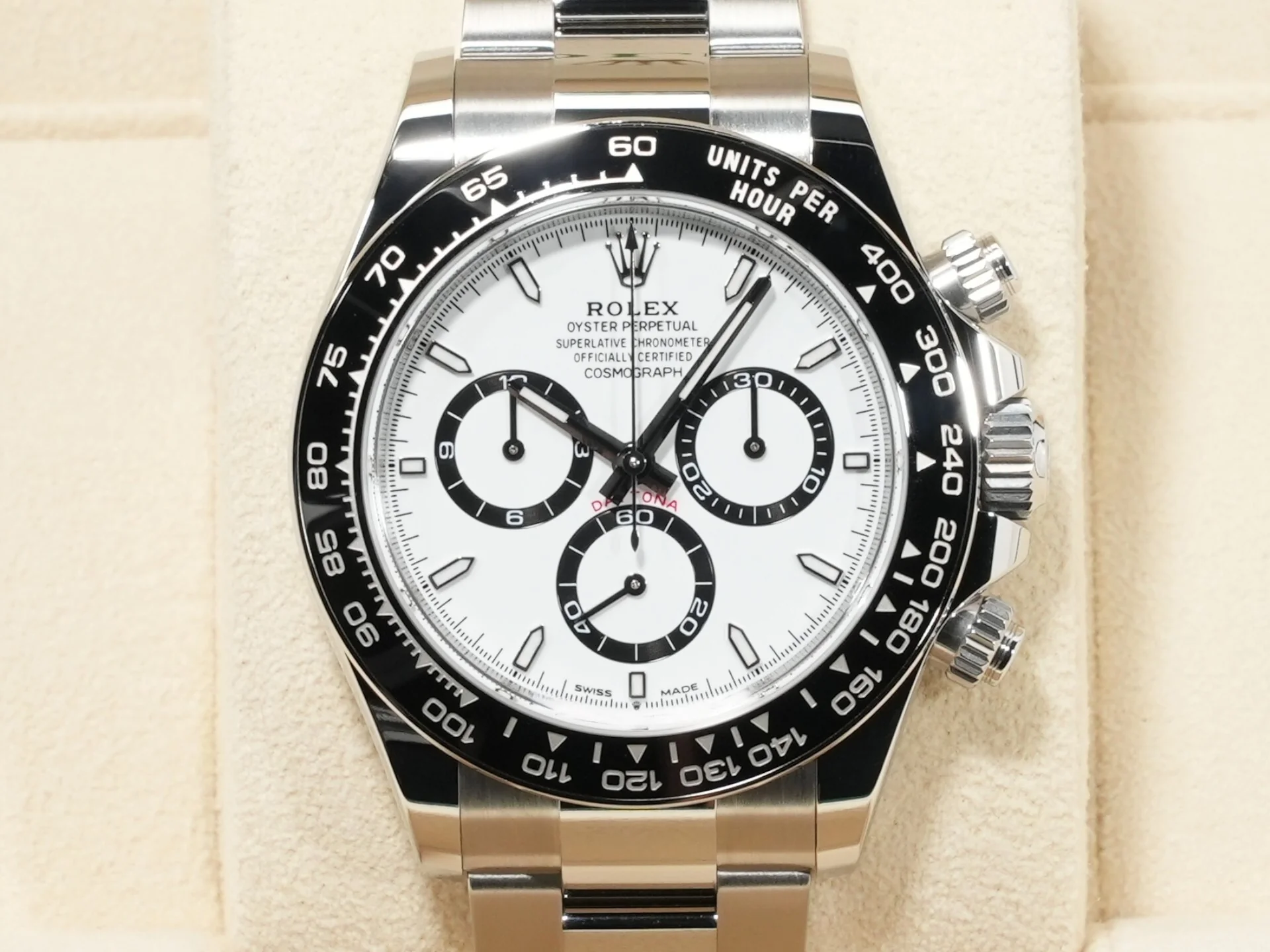 ロレックス デイトナ Ref.126500LN ステンレススチール ホワイト文字盤 - Image 2