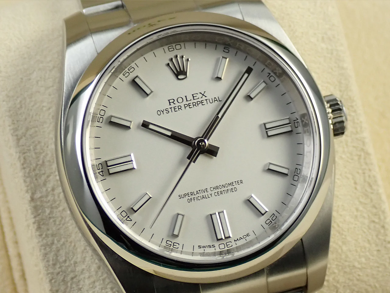 ロレックス オイスターパーペチュアル36 Ref.116000 ステンレススチール ホワイト文字盤 - Image 3