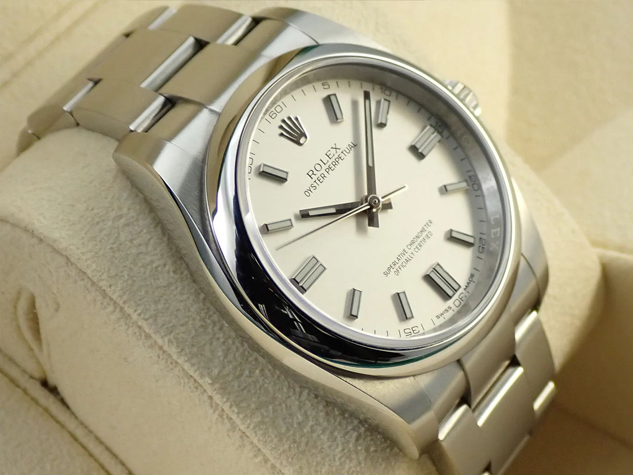 ロレックス オイスターパーペチュアル36 Ref.116000 ステンレススチール ホワイト文字盤 - Image 5