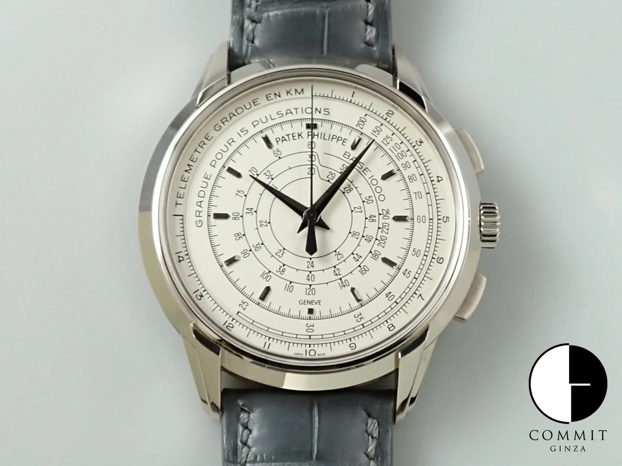 パテックフィリップ クロノグラフ Ref.5975G-001 ホワイトゴールド シルバー文字盤